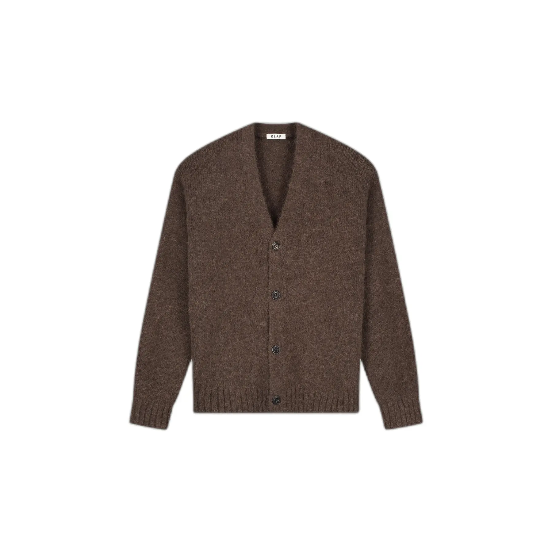 Cardigan met Fluweelachtige Textuur Olaf Hussein