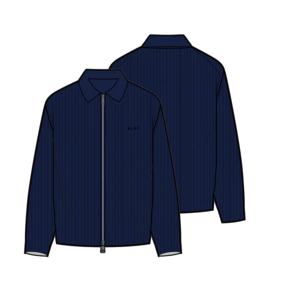 Strickjacke mit Reißverschluss Olaf Hussein