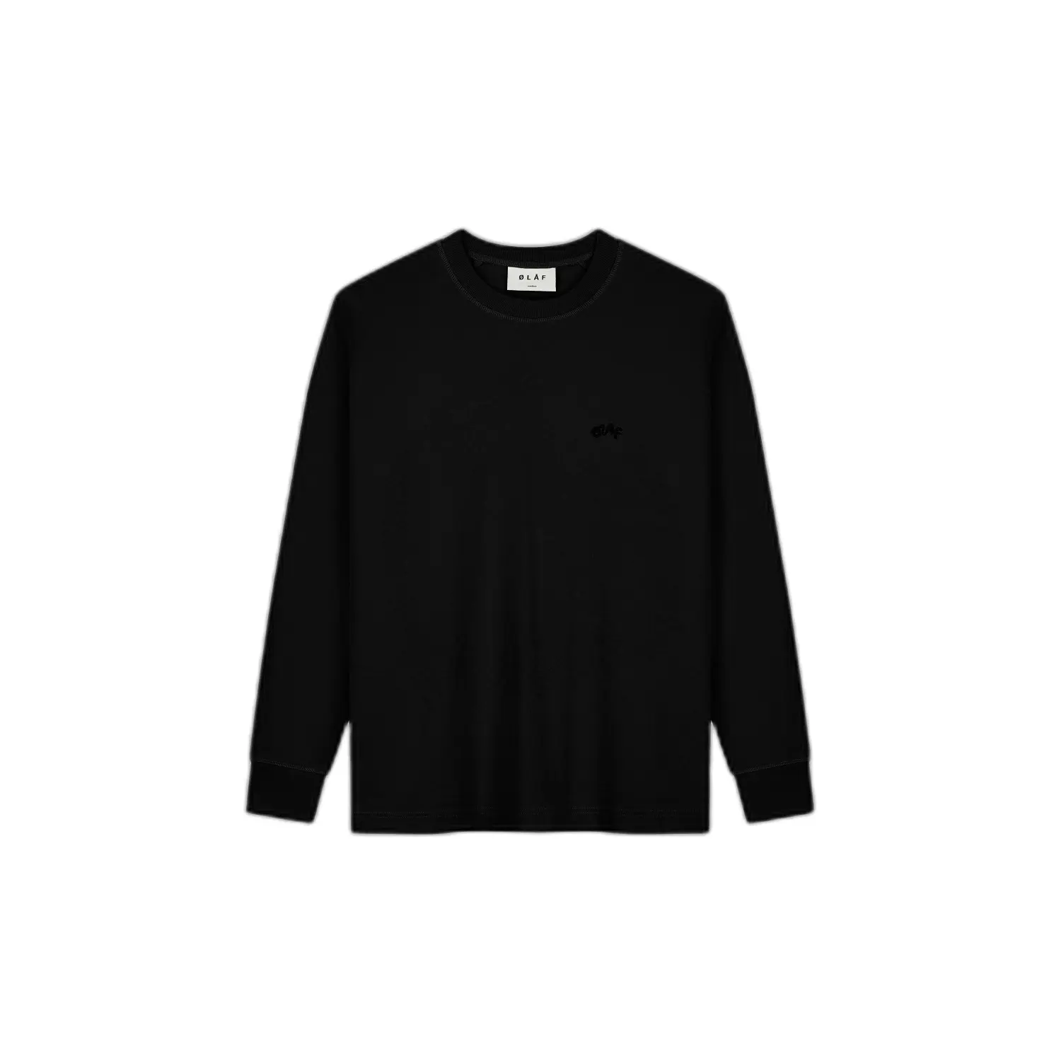 Langarm-T-Shirt Olaf Hussein Signature