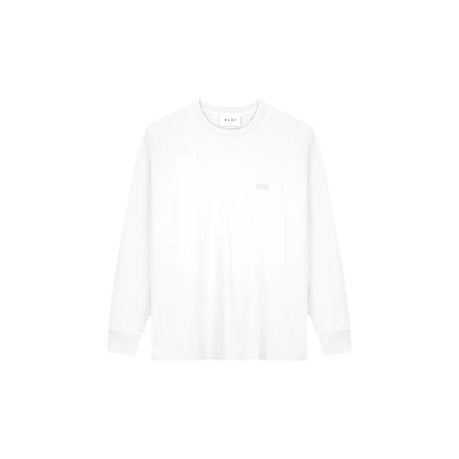 Langarm-T-Shirt Olaf Hussein Signature