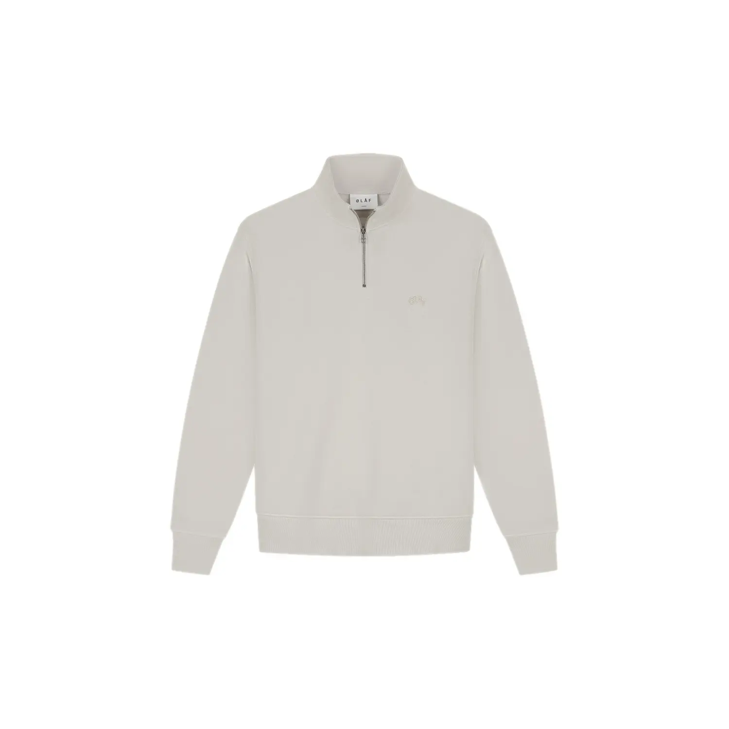 Hoge rits sweatshirt Olaf Hussein Signature
