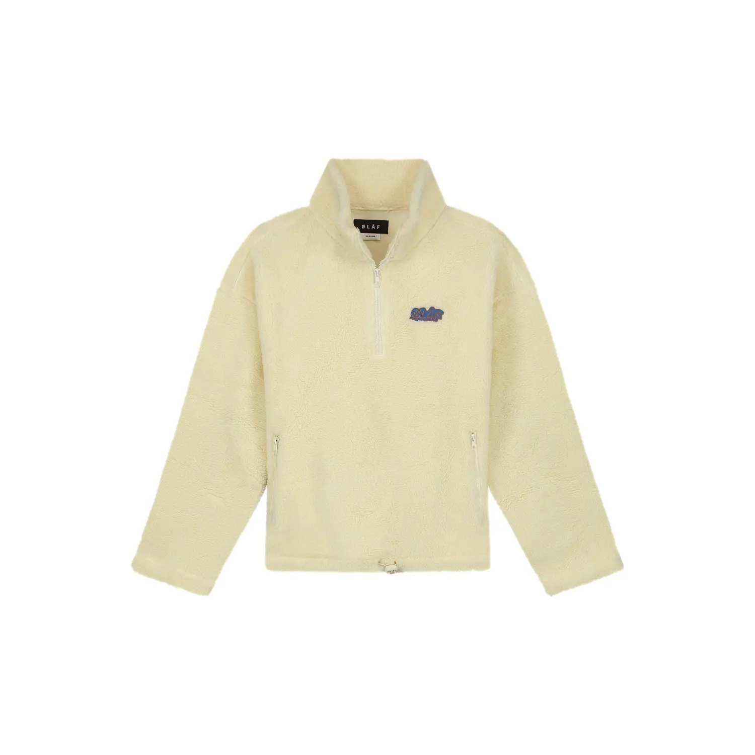 Donsjacket met hoge kraag van polar fleece voor dames Olaf Hussein