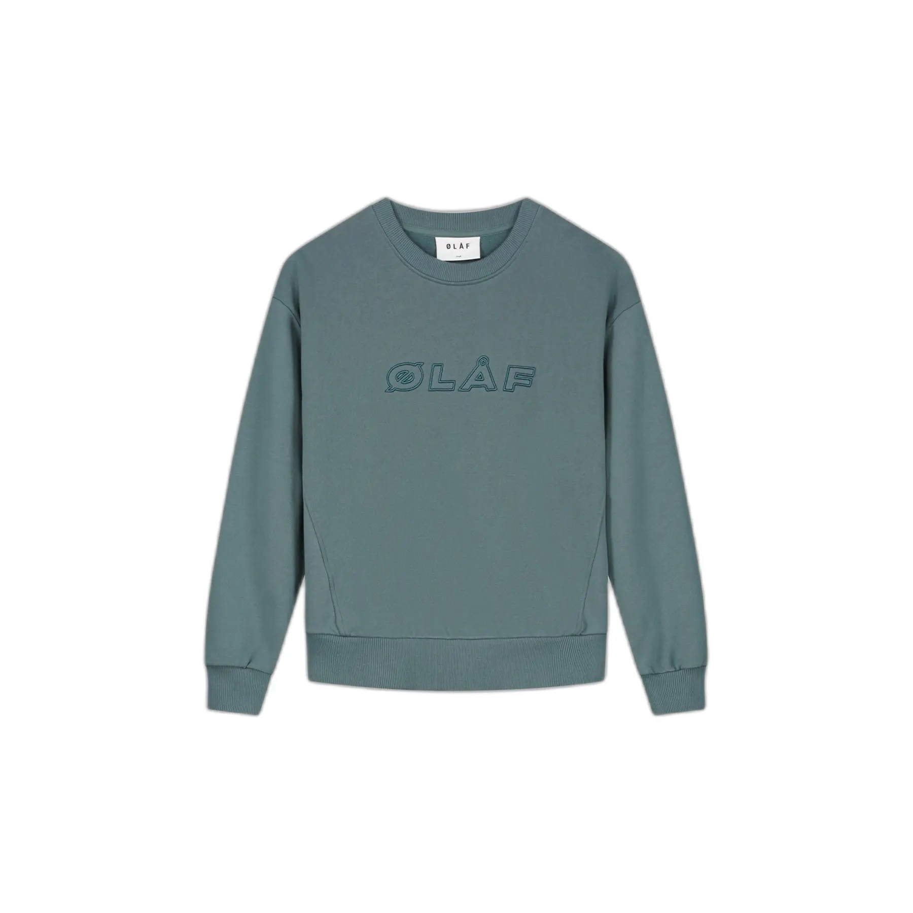 Sweatshirt mit Rundhalsausschnitt, Damen Olaf Hussein Italic