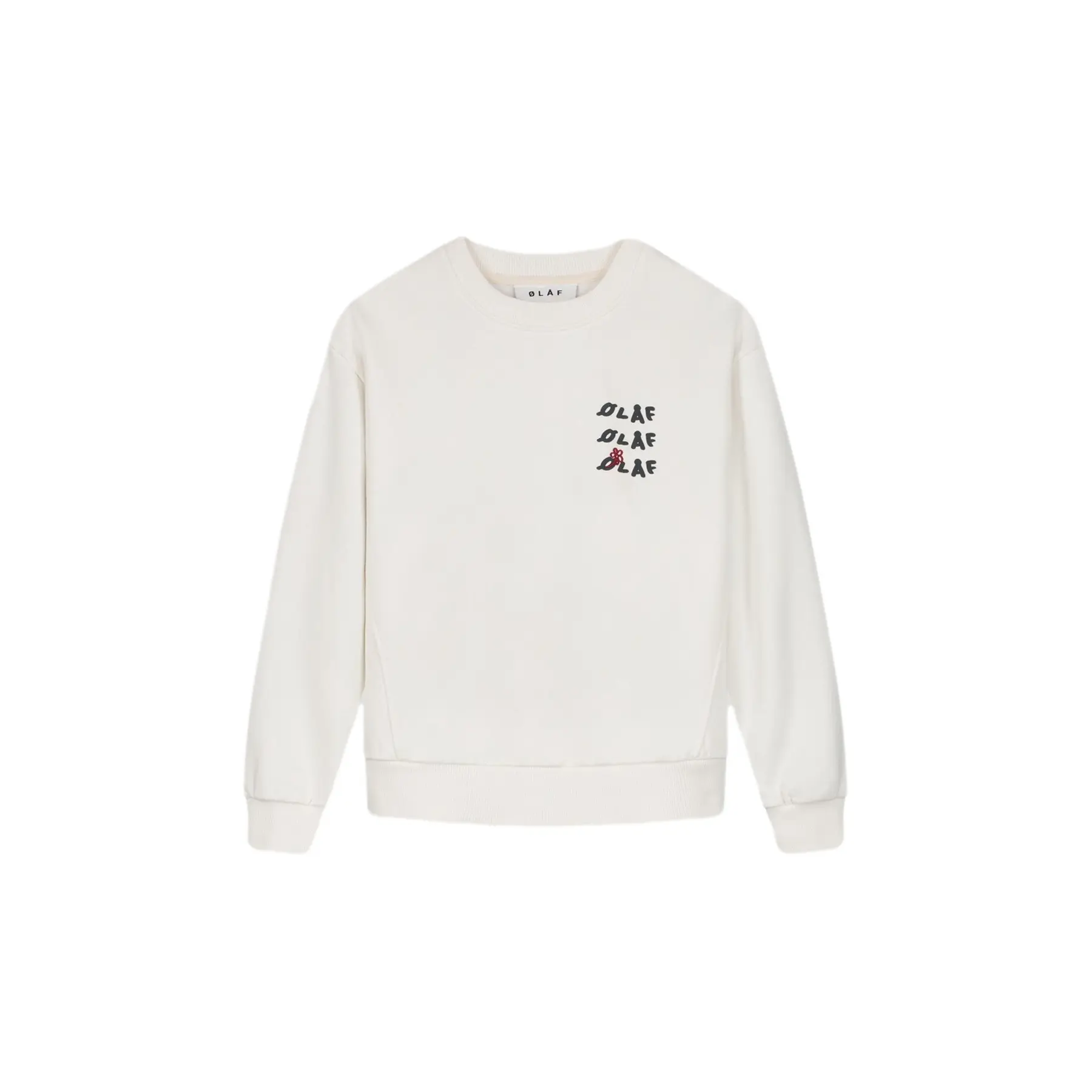 Sweatshirt mit Rundhalsausschnitt, Damen Olaf Hussein United