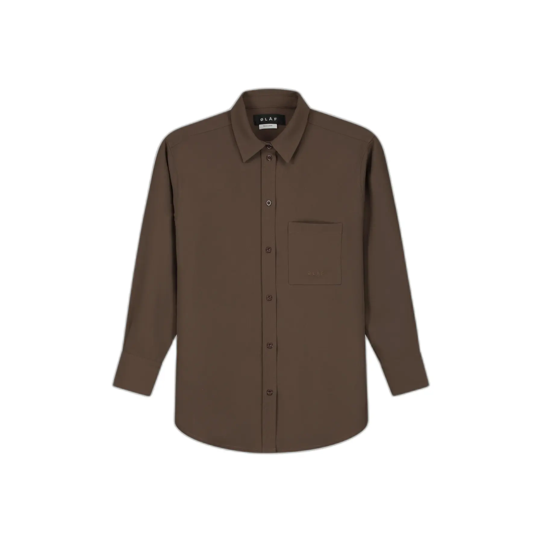 Vrouwelijke vloeiende blouse Olaf Hussein