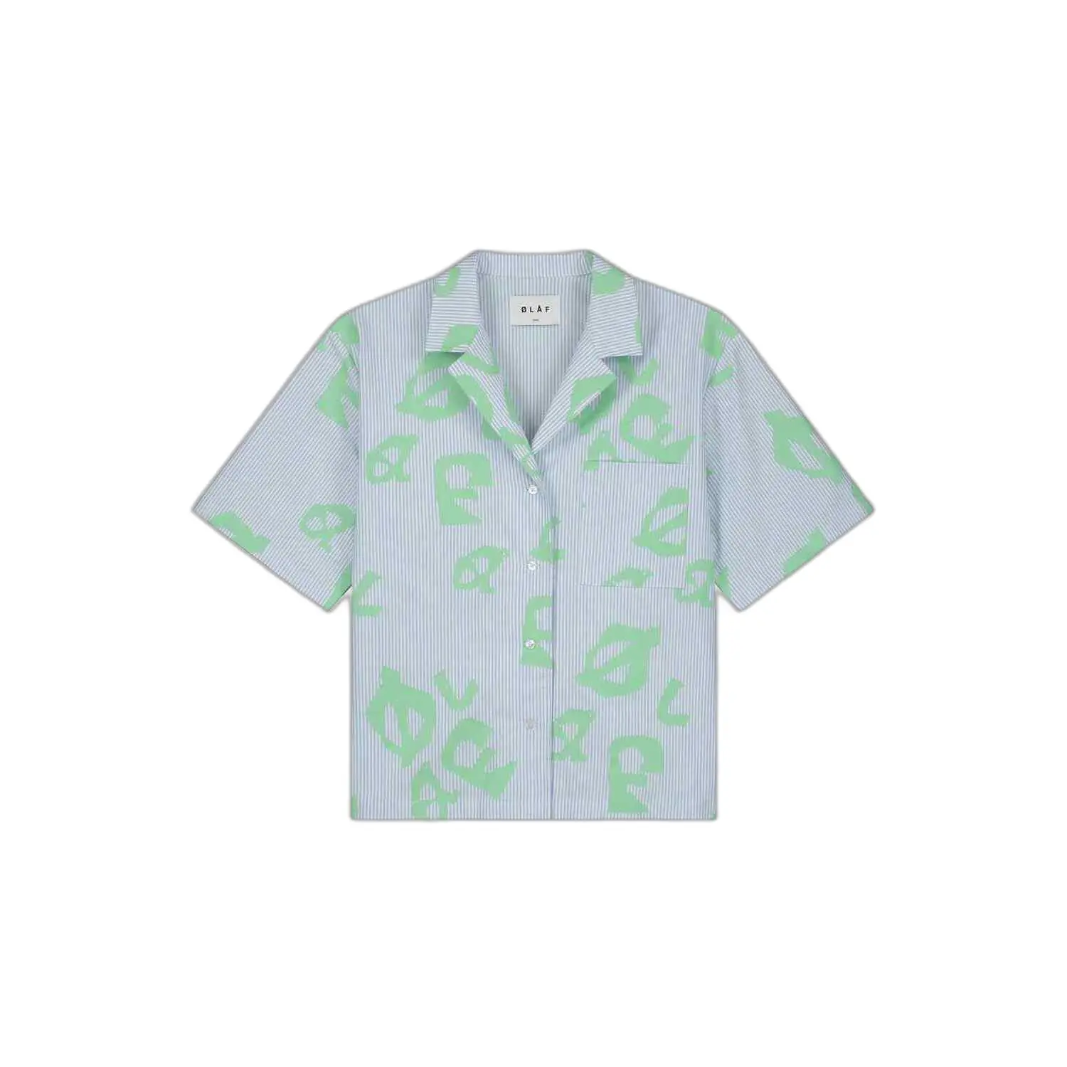 Streepjesblouse voor dames Olaf Hussein Office