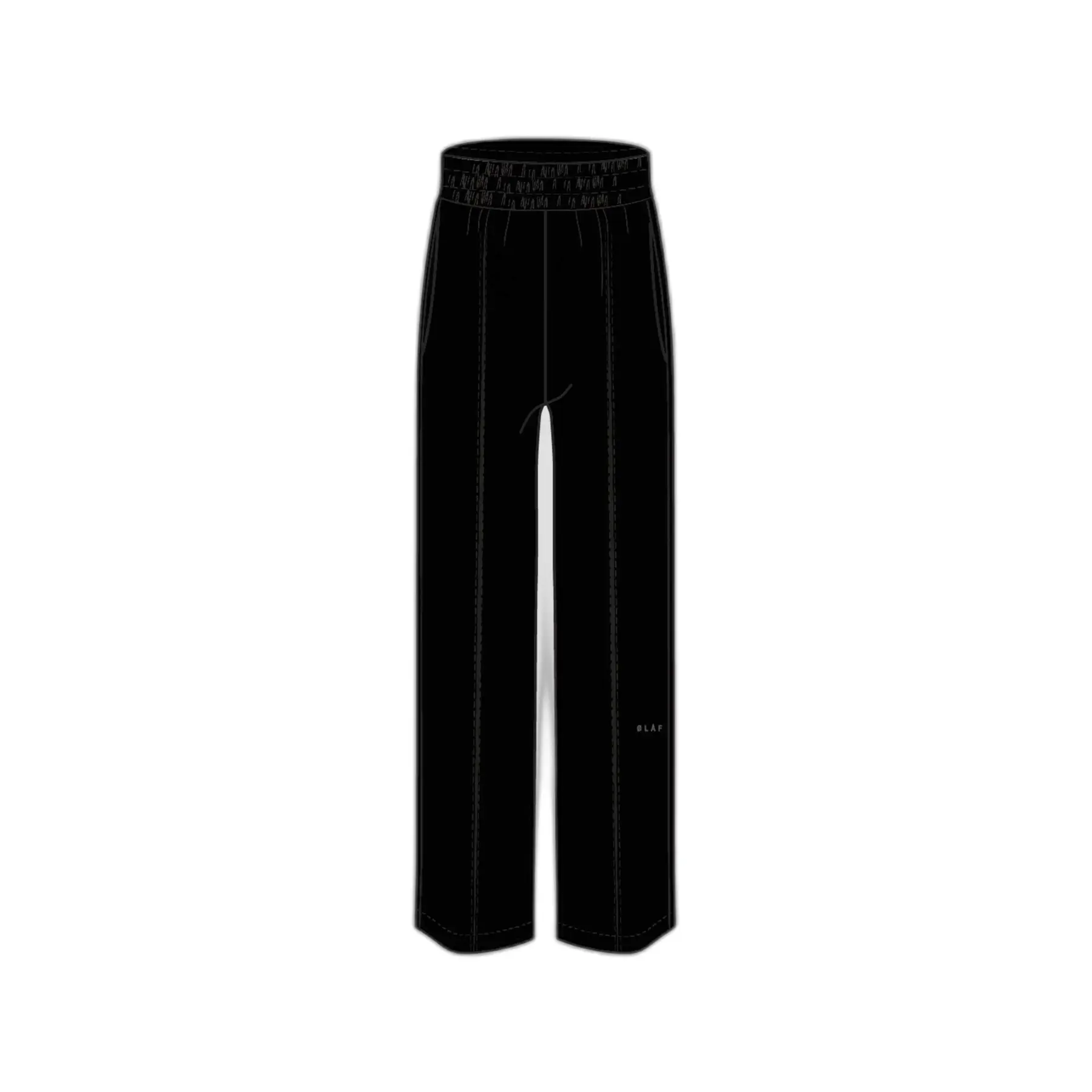 Pantalon pintuck voor dames Olaf Hussein
