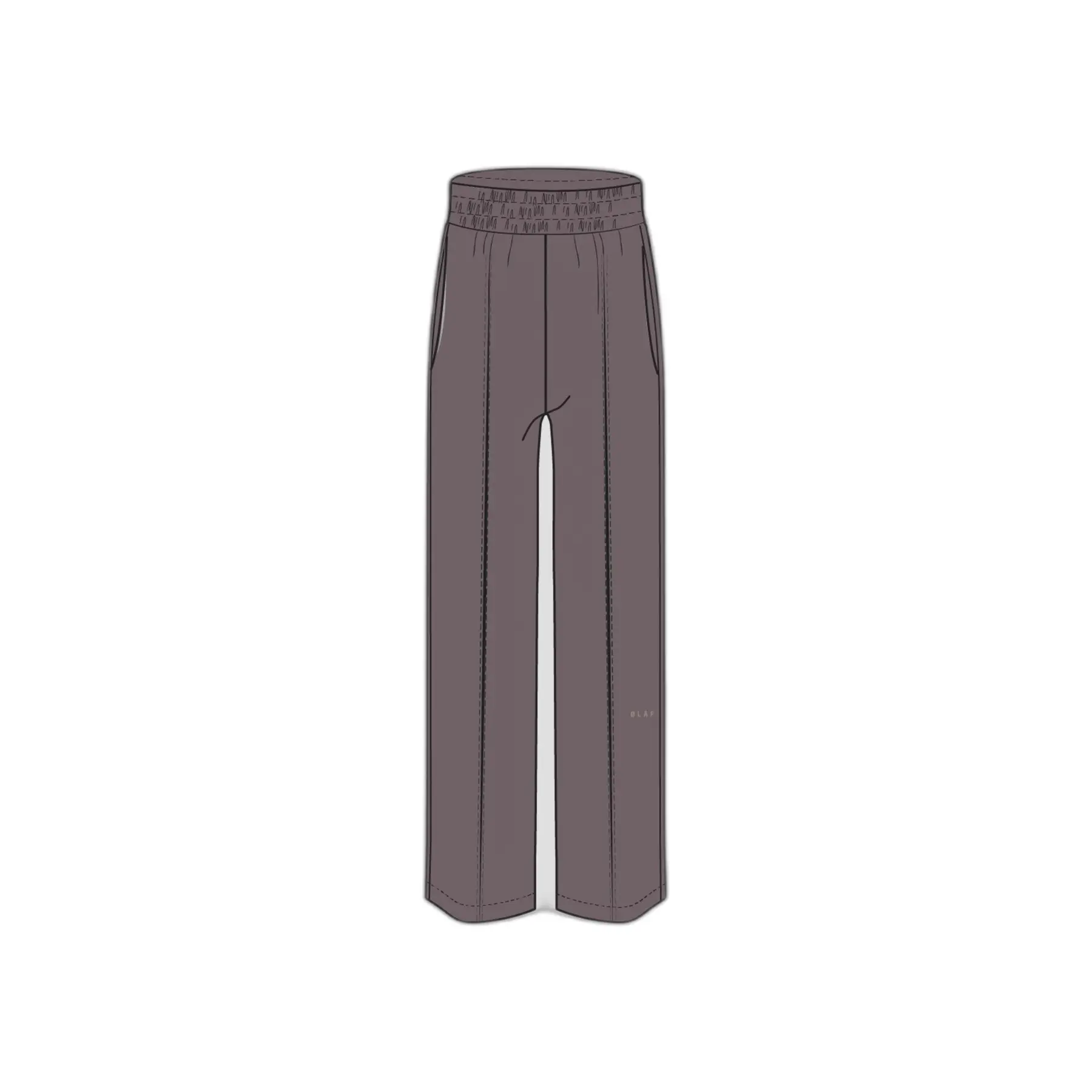 Pantalon pintuck voor dames Olaf Hussein