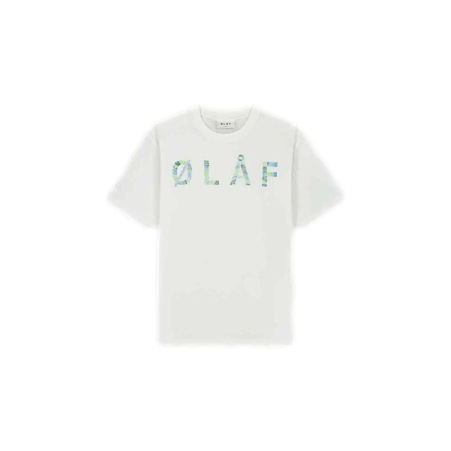 T-shirt dames Olaf Hussein Multi Stitch