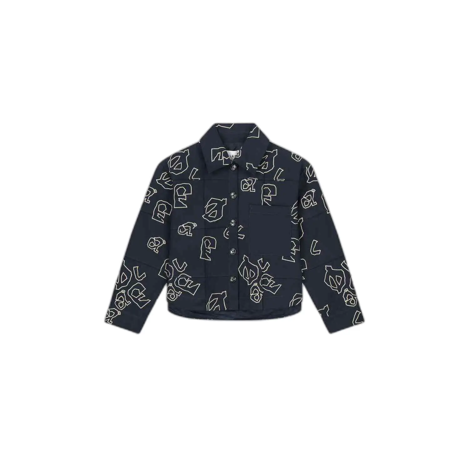 Veste pintuck dames Olaf Hussein AOP