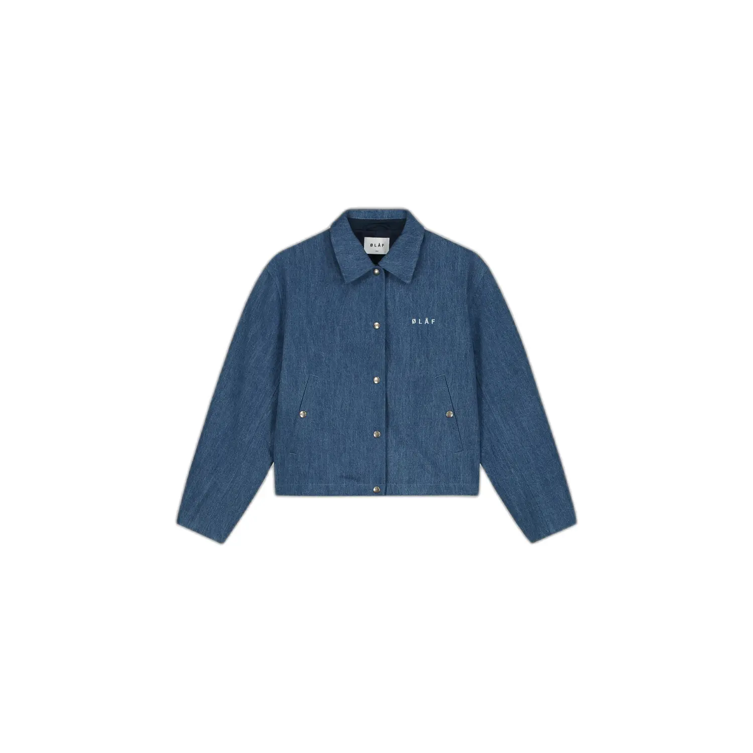 Denim-Jeansjacke Damen Olaf Hussein