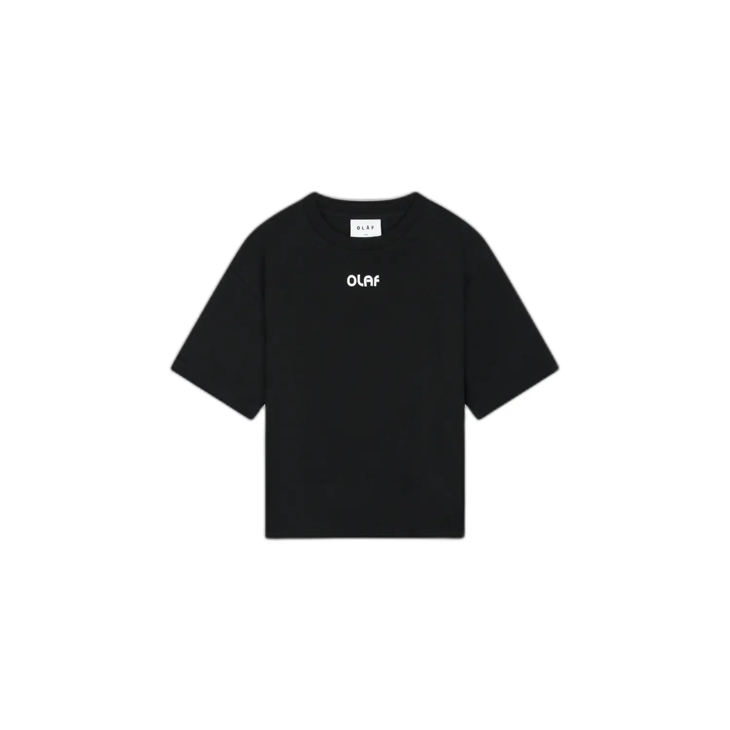 Boxy t-shirt voor dames Olaf Hussein Interlock