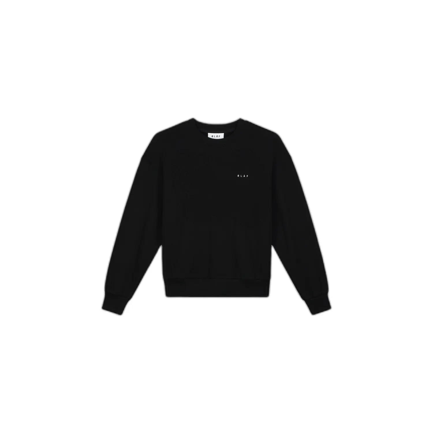 Sweatshirt mit Rundhalsausschnitt, Damen Olaf Hussein Face