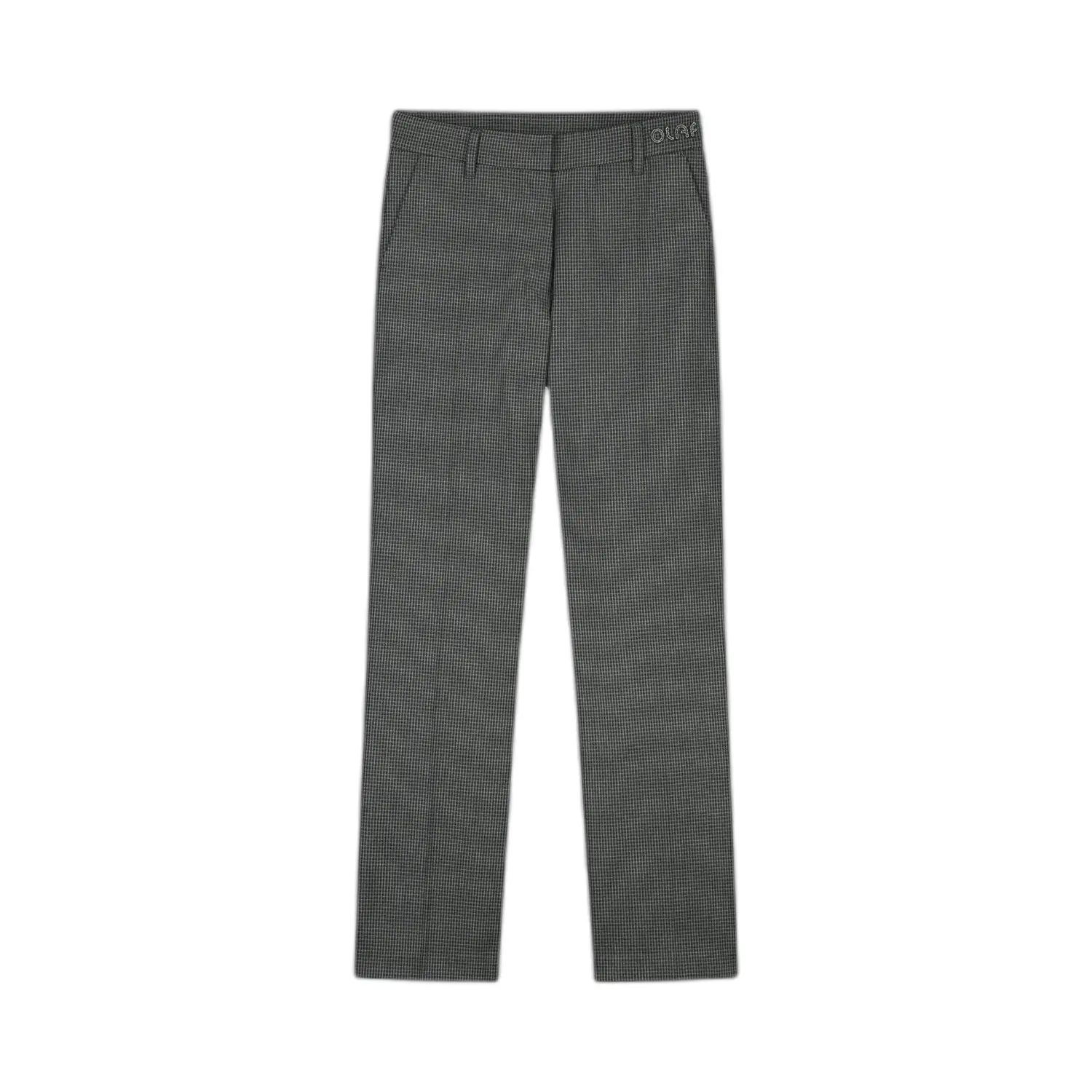 Dames Slim Fit Ruitjesbroek Olaf Hussein