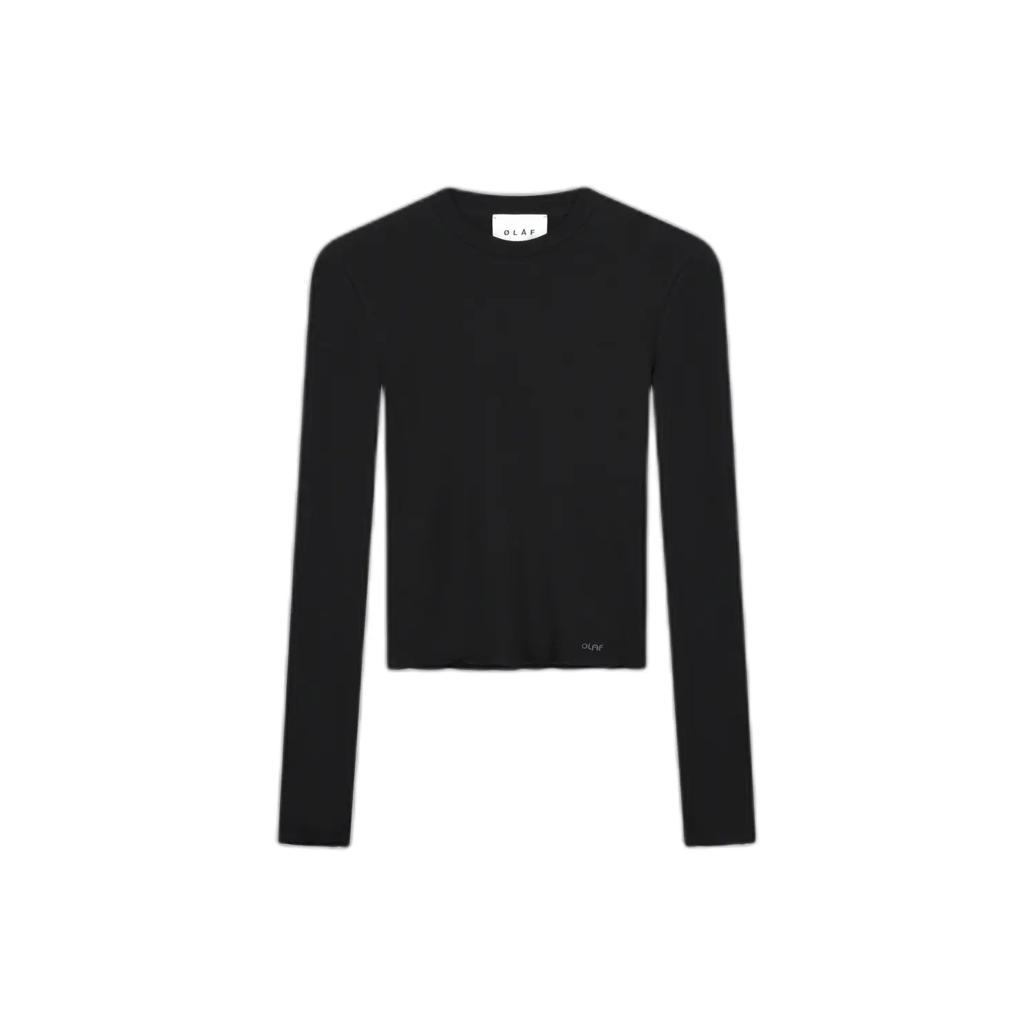 Dames-T-shirt met lange mouwen Olaf Hussein Mini Logo