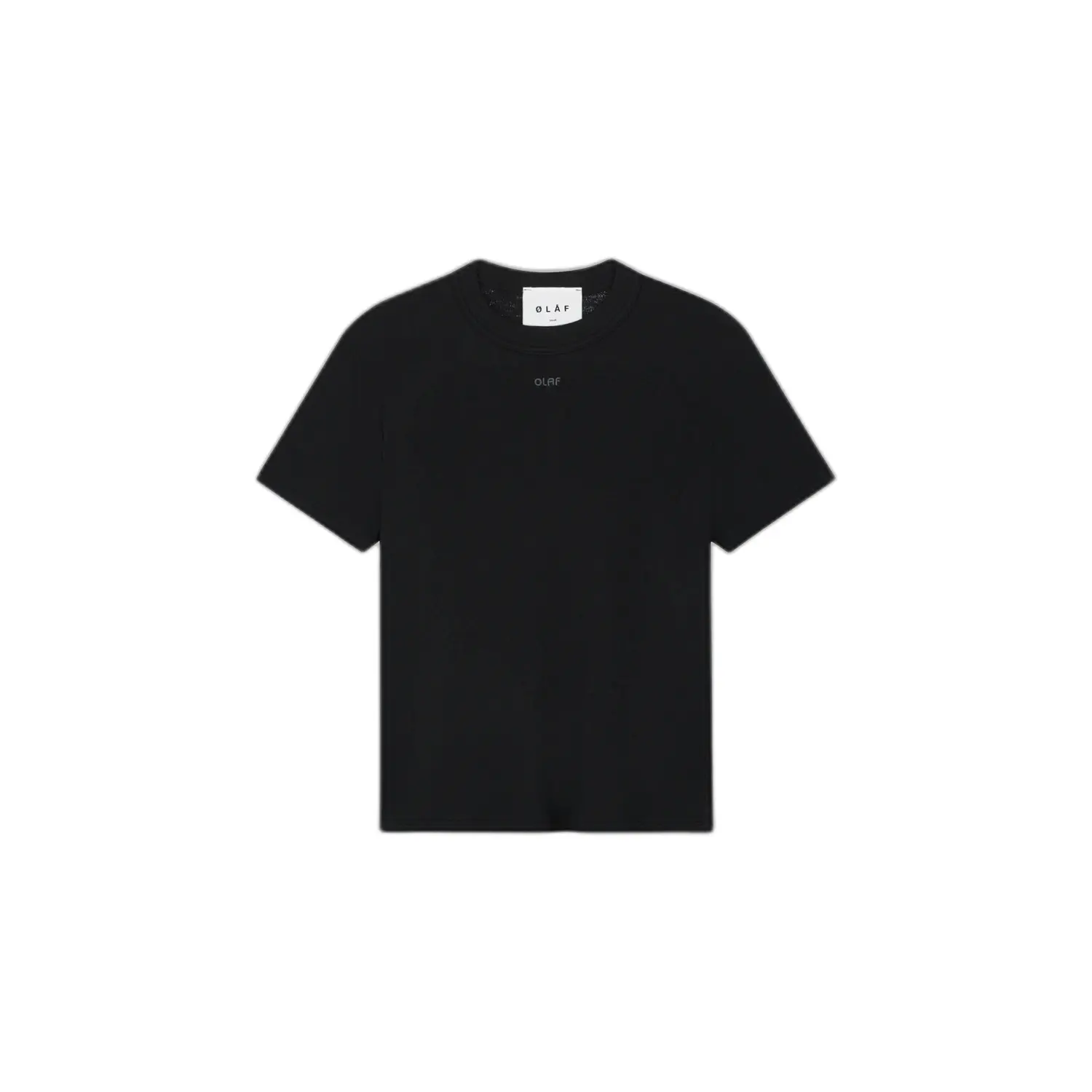 Slank T-shirt voor dames Olaf Hussein Mini Logo