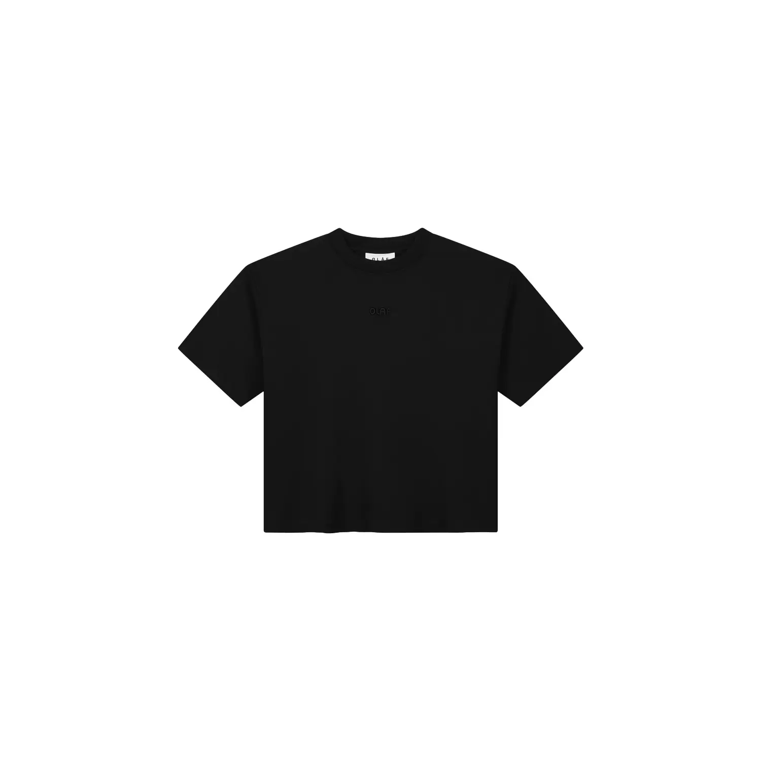 Boxy t-shirt voor dames Olaf Hussein Logo