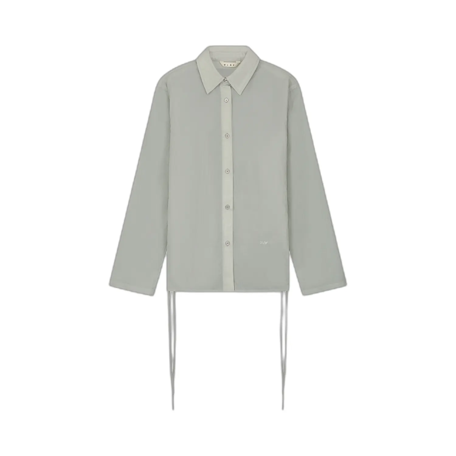 Camicia slim annodata donna