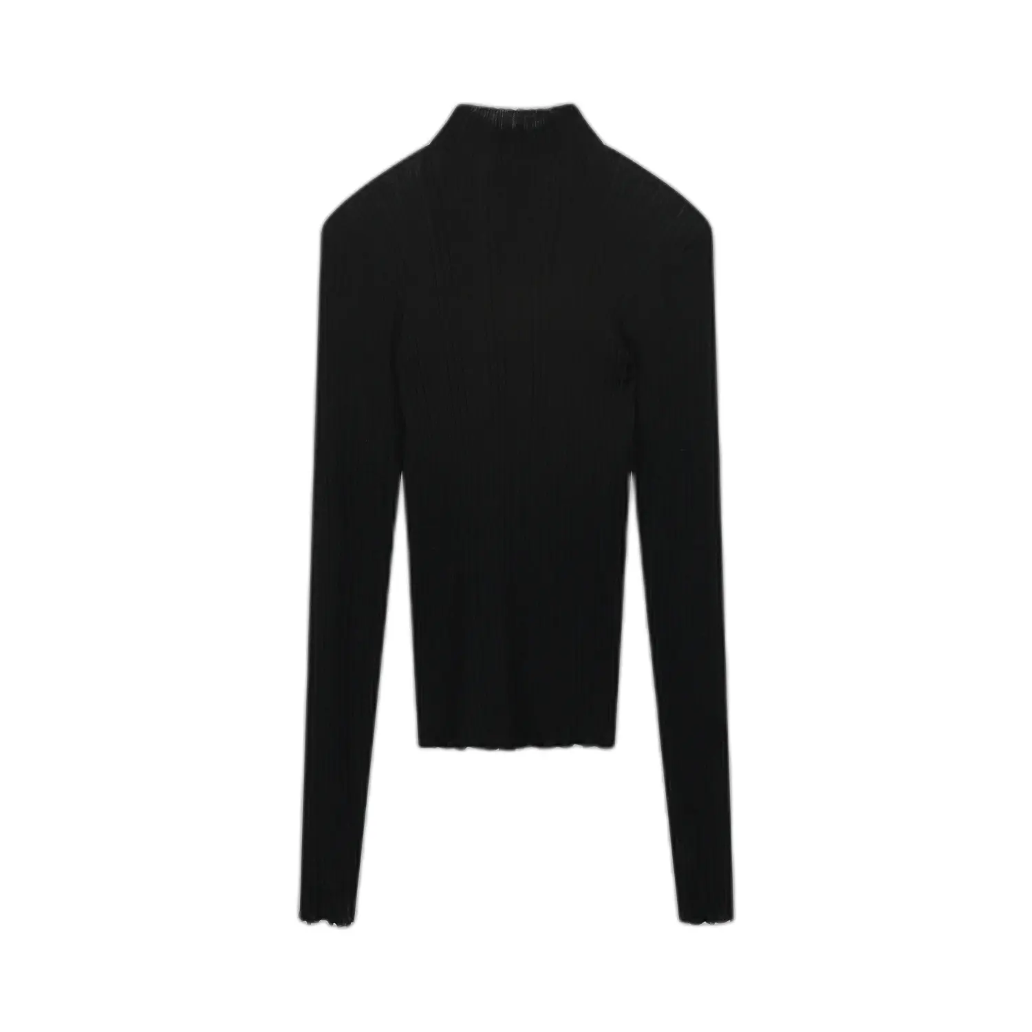 Frauen Sweatshirt mit Stehkragen und langen Ärmeln Olaf Hussein Novelty