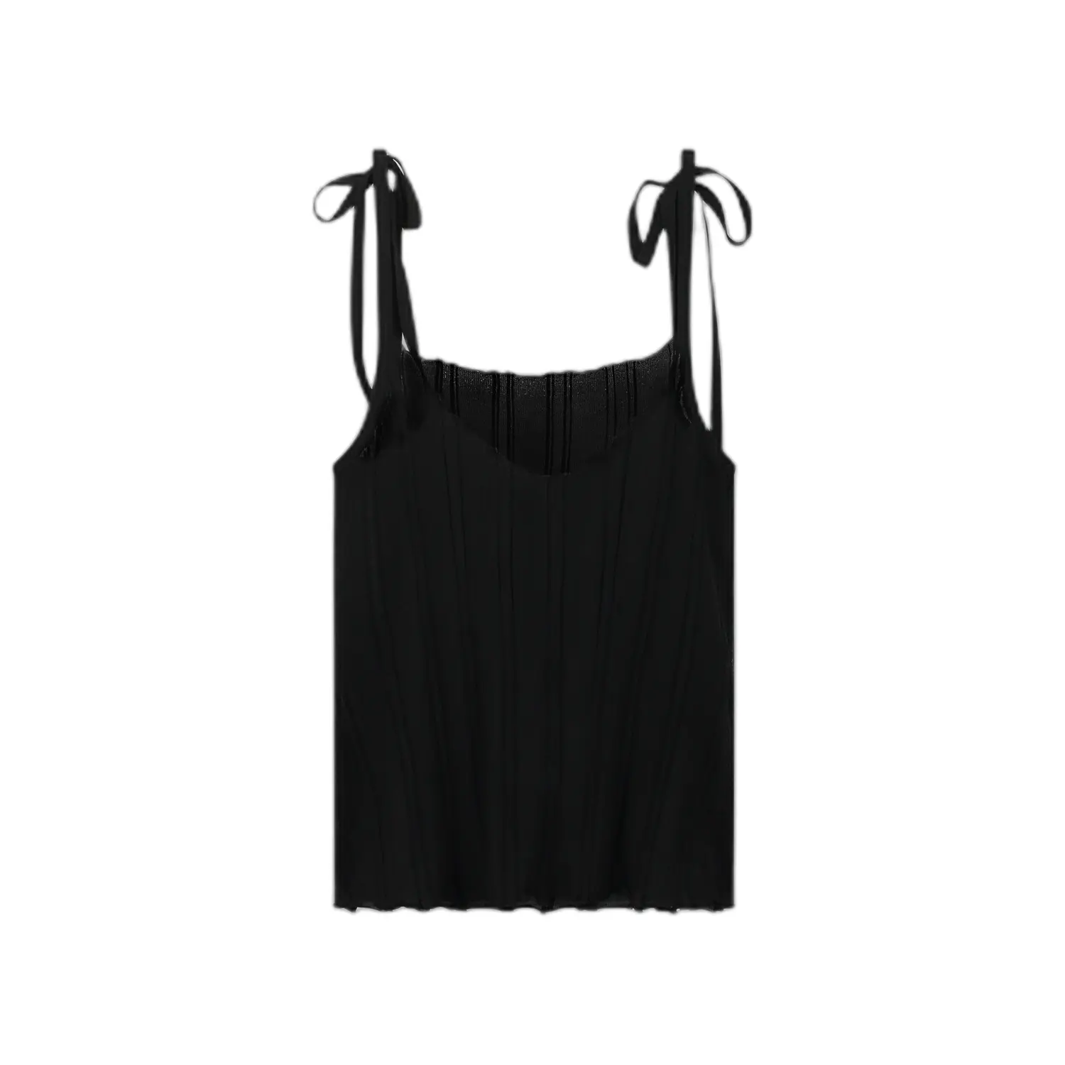 Geknotetes Tanktop, Damen Olaf Hussein