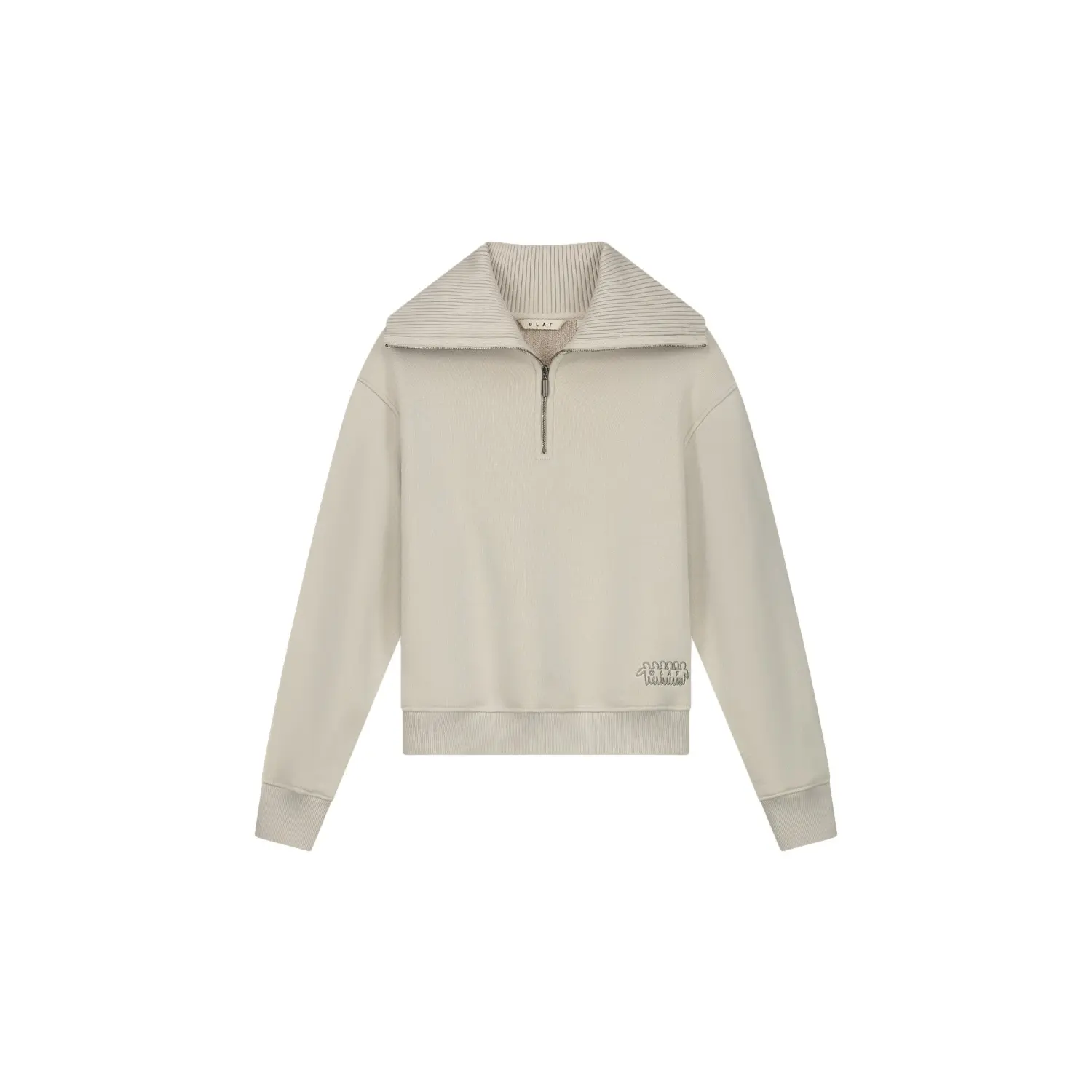Hoge rits sweatshirt Olaf Hussein Friends