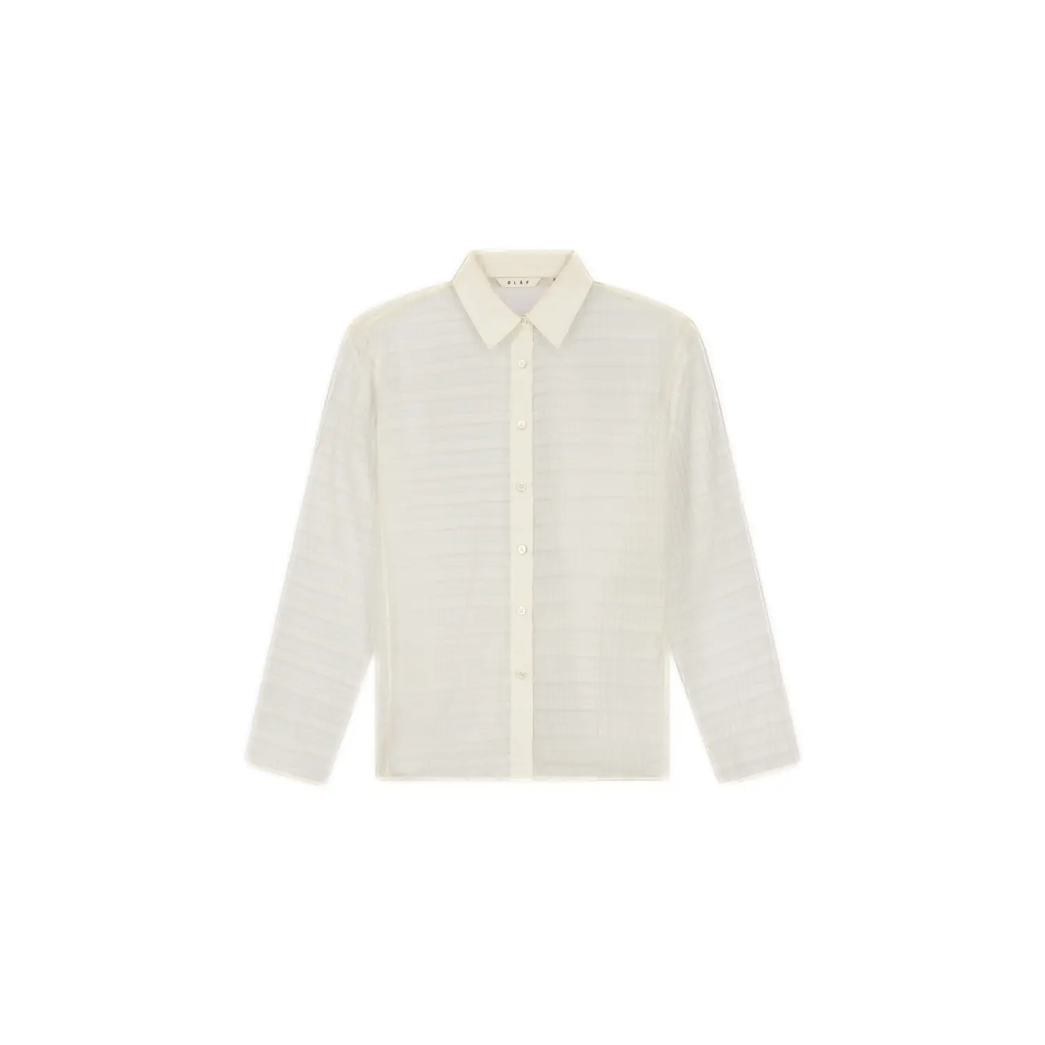 Transparante Slim Shirt Olaf Hussein