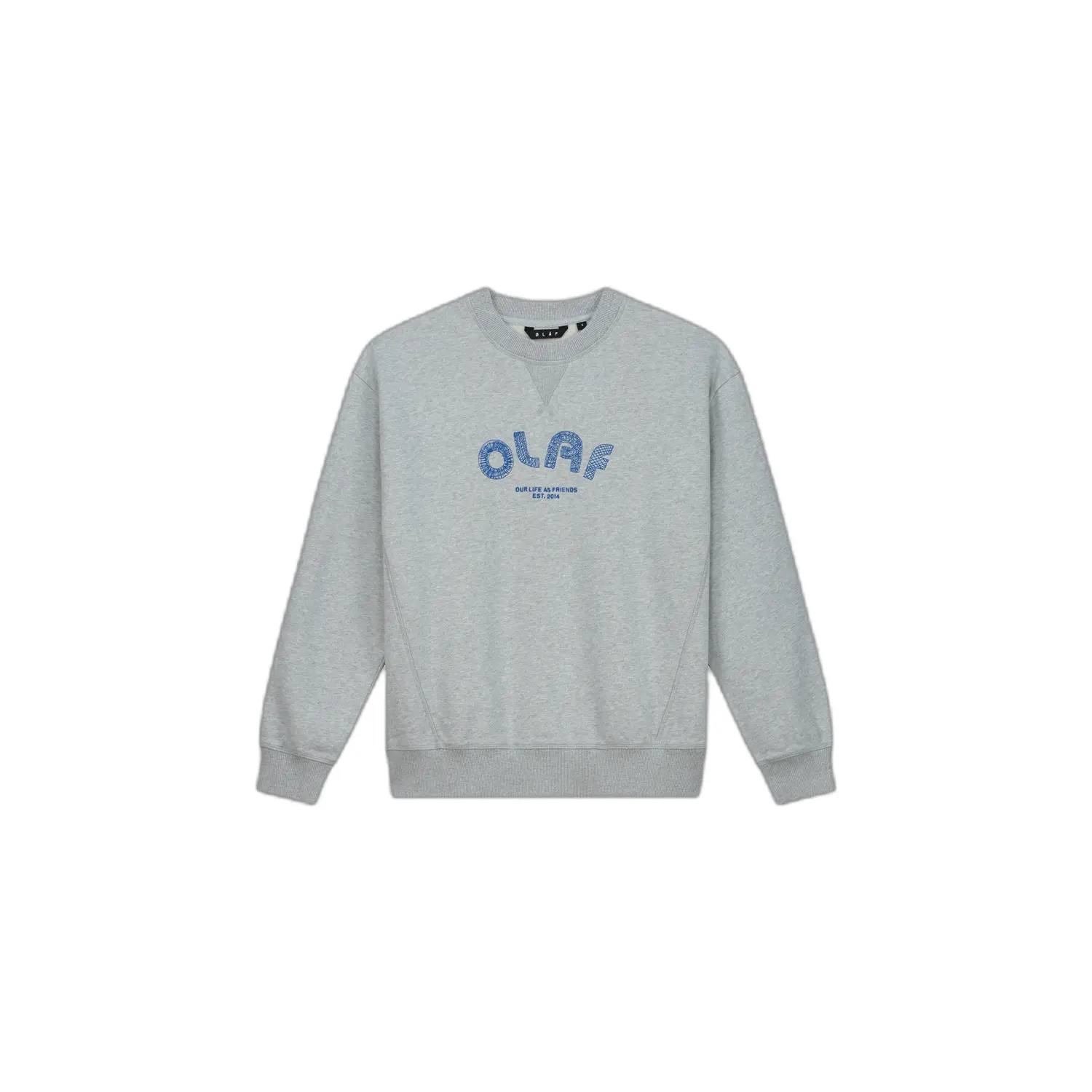 Sweater met ronde hals Olaf Hussein Scribble