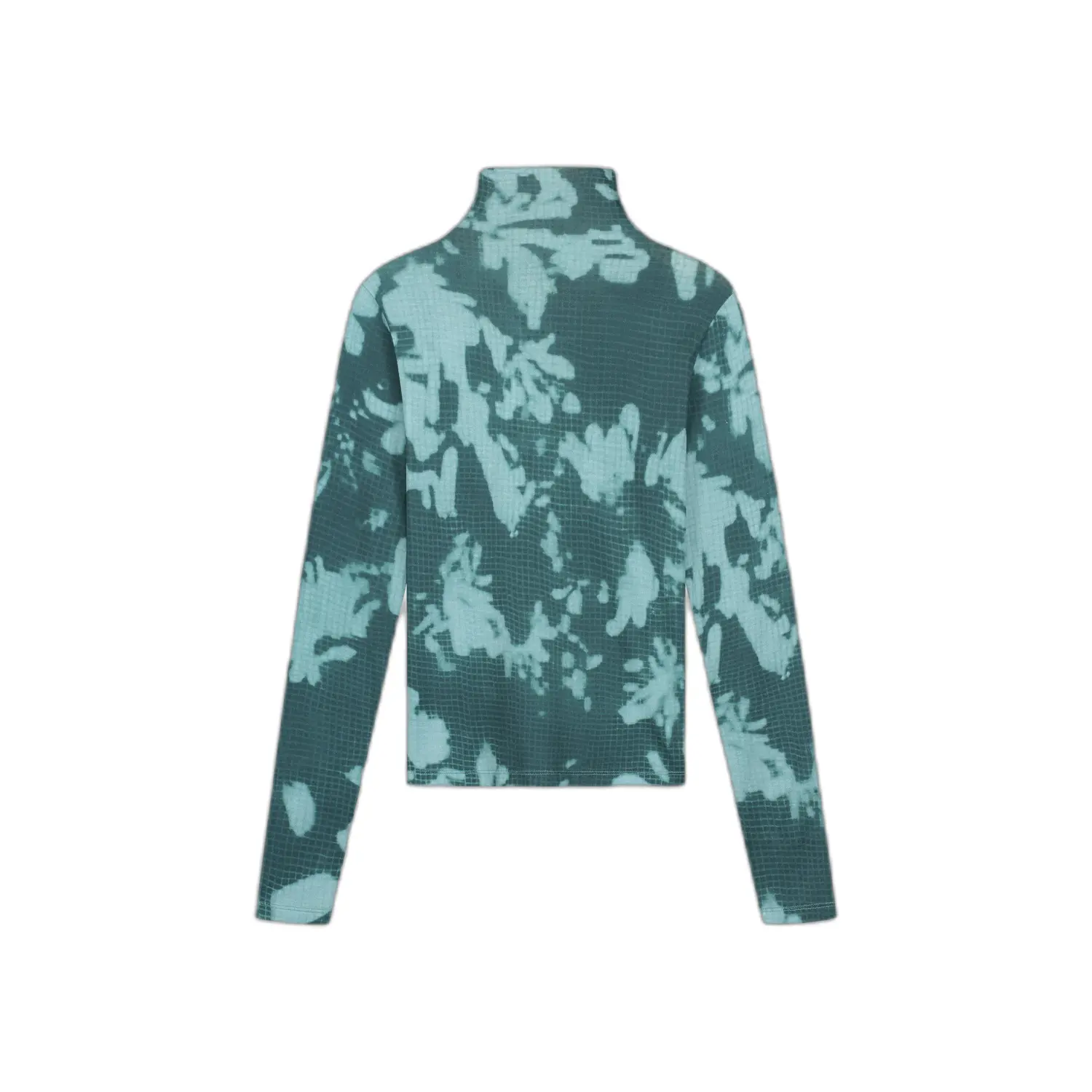 Dames-T-shirt met lange mouwen en opstaande kraag Olaf Hussein Floral