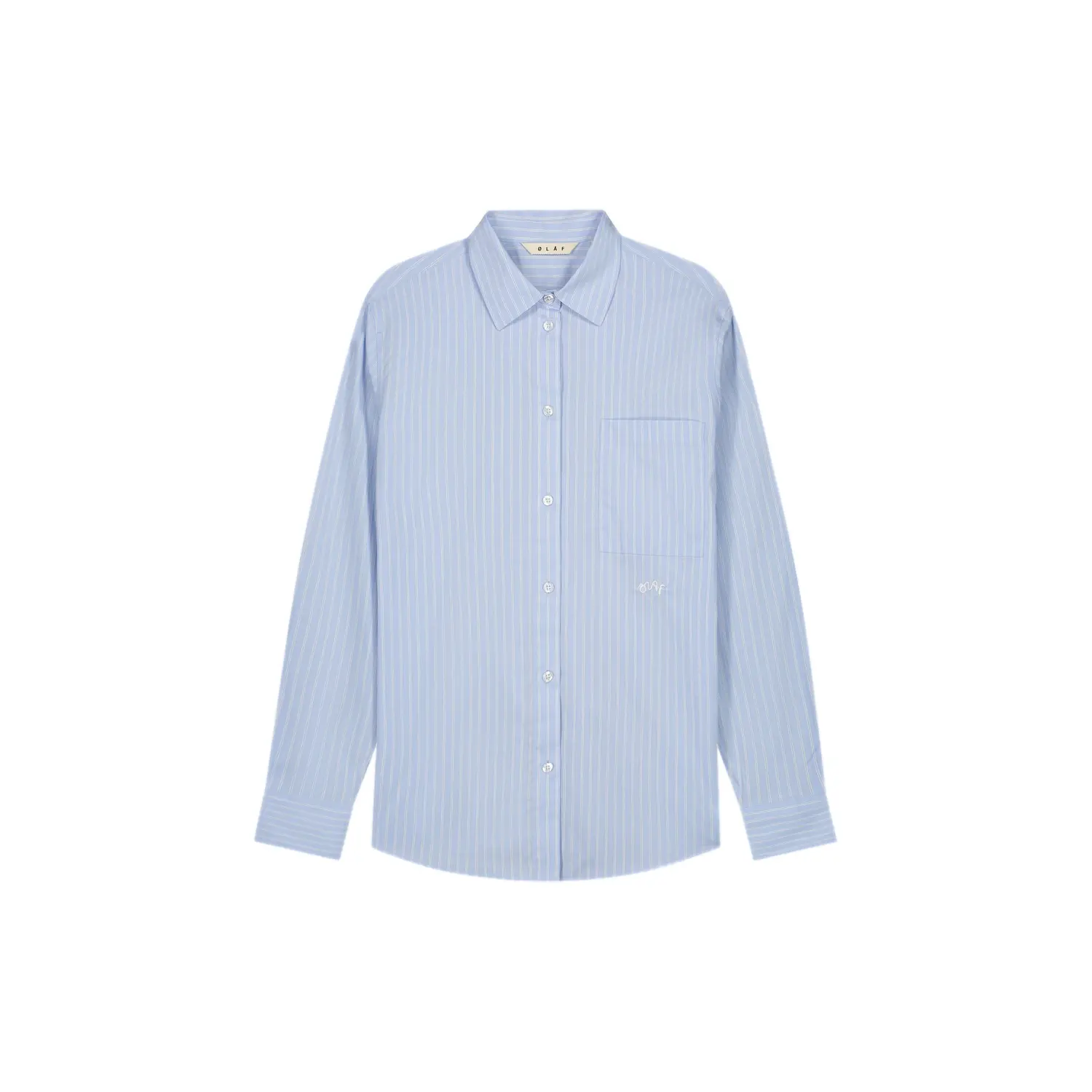 Oversize Gestreepte Blouse Olaf Hussein