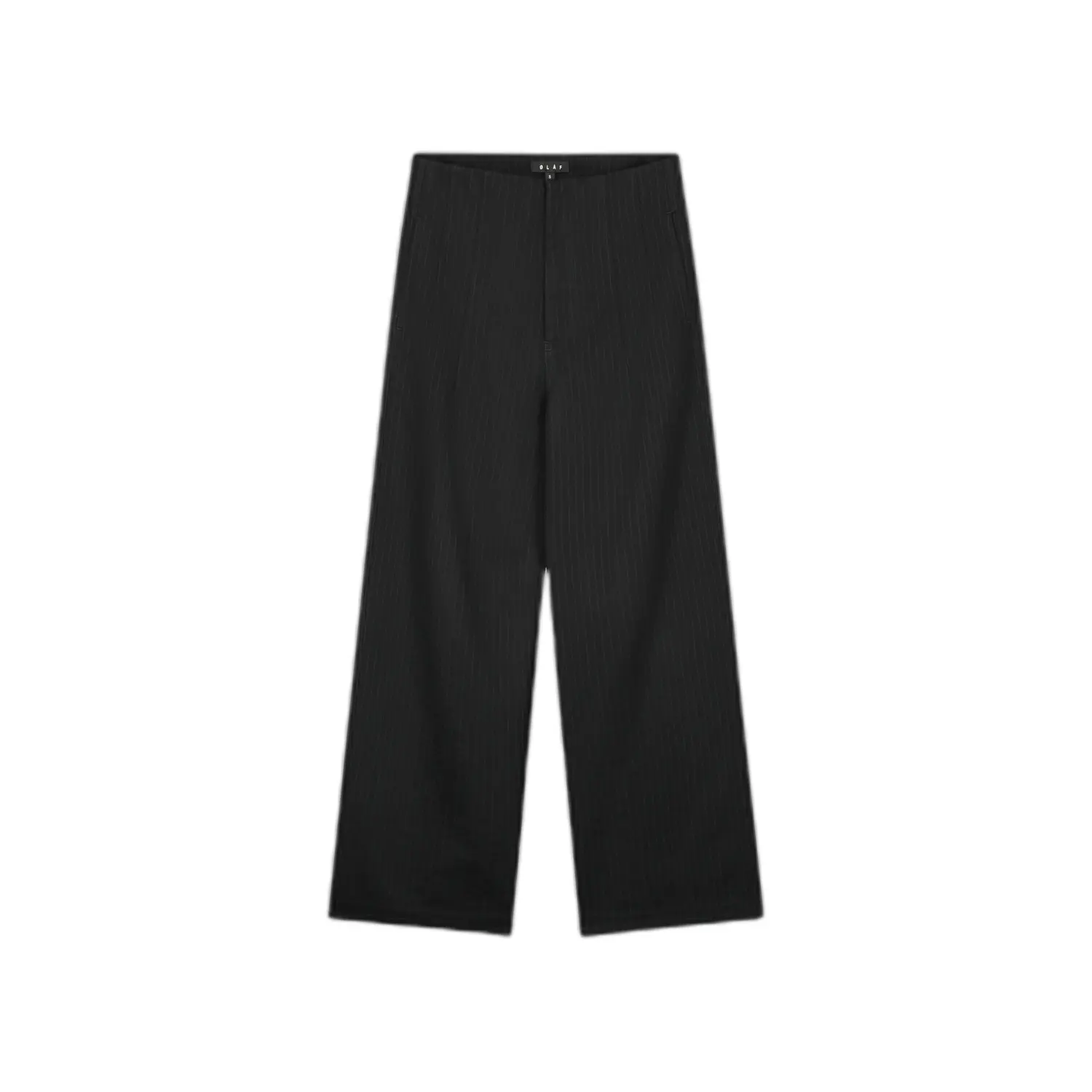 Pantalon Barrel fijne strepen Olaf Hussein