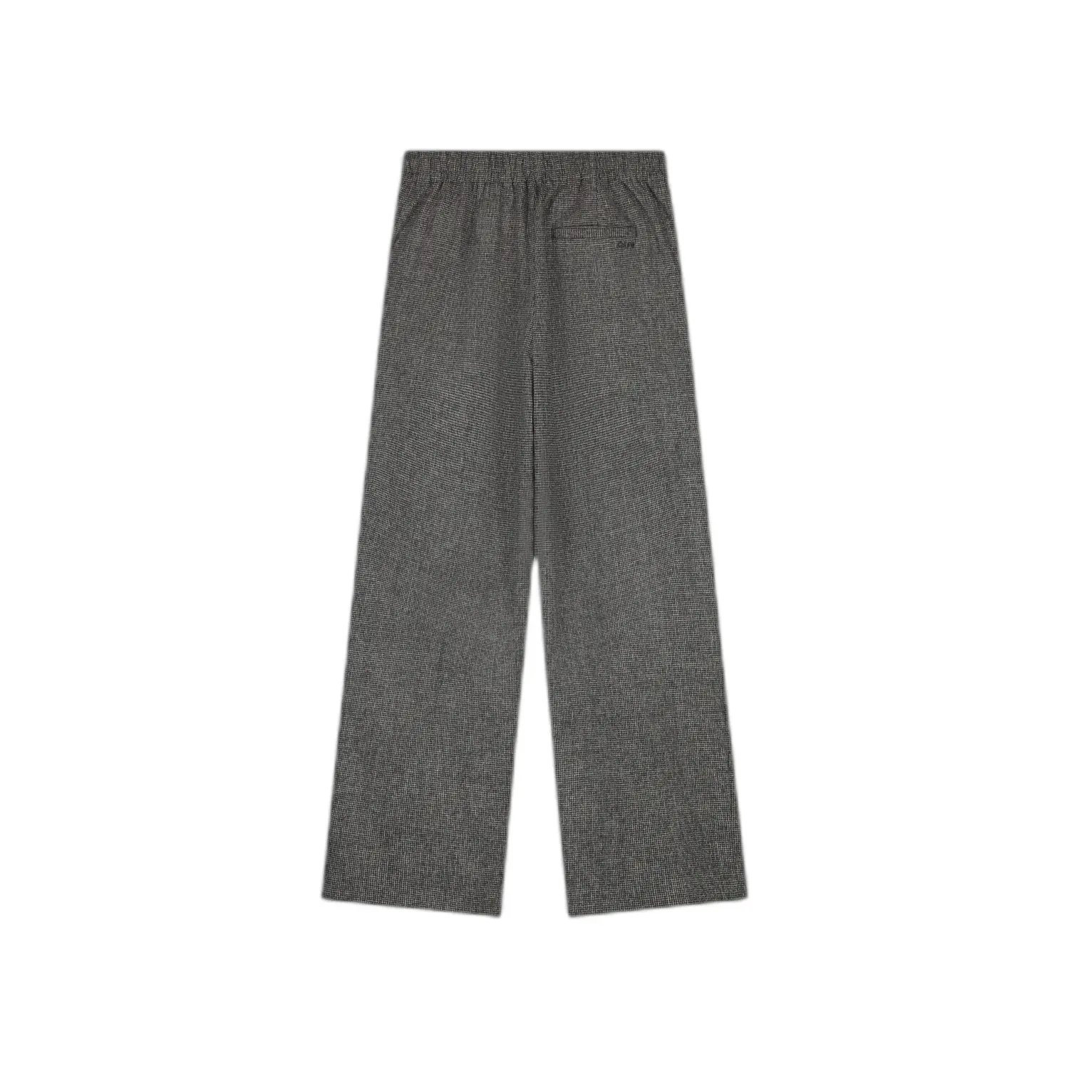 Pantalon pied-de-poule pintuck Olaf Hussein