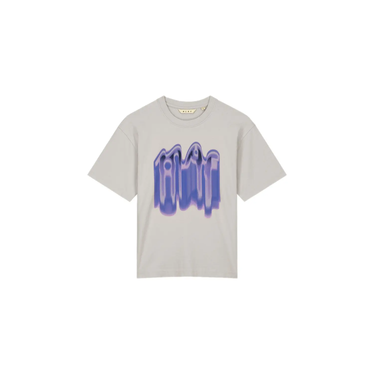 T-shirt Olaf Hussein Smudge Logo