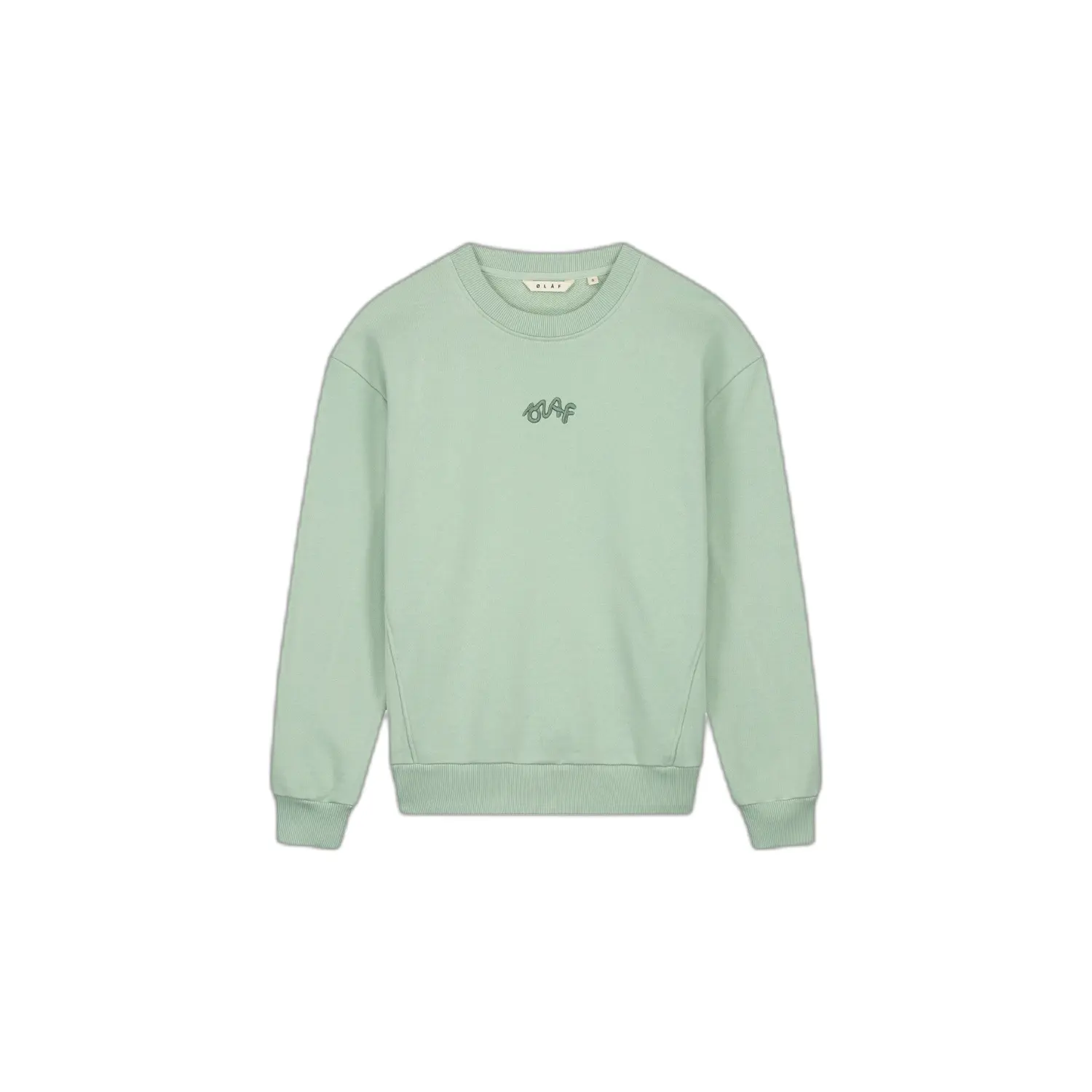 Sweatshirt mit Rundhalsausschnitt, Damen Olaf Hussein Signature Logo