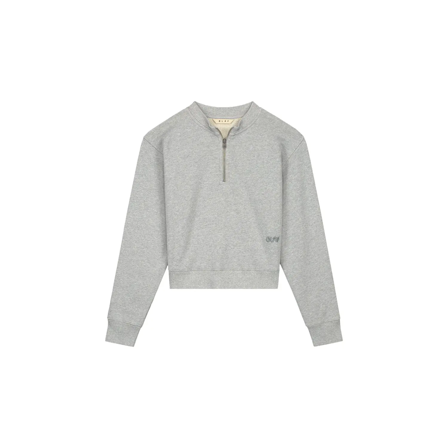 Hoge rits sweatshirt Olaf Hussein Rétro Logo