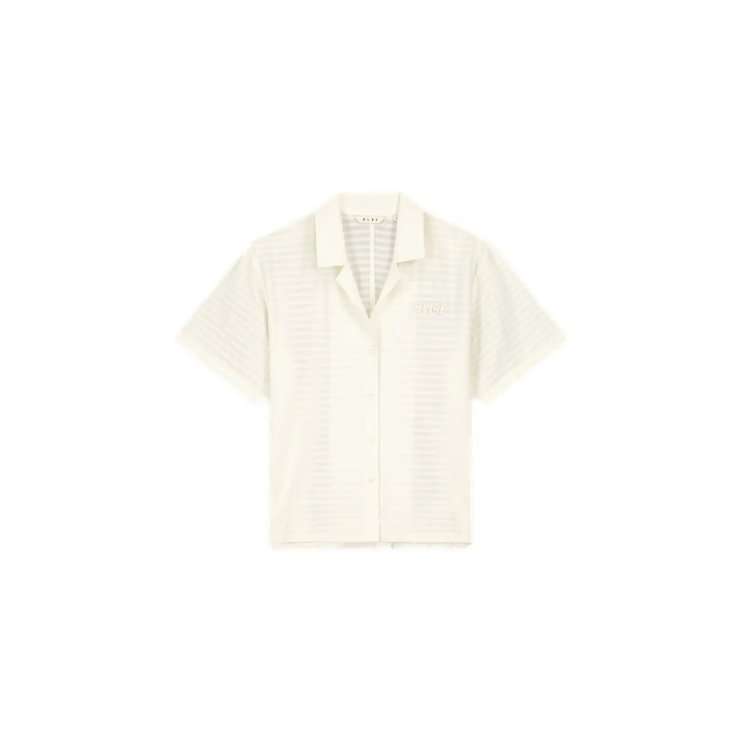 Korte Mouw Camp Collar Shirt Olaf Hussein
