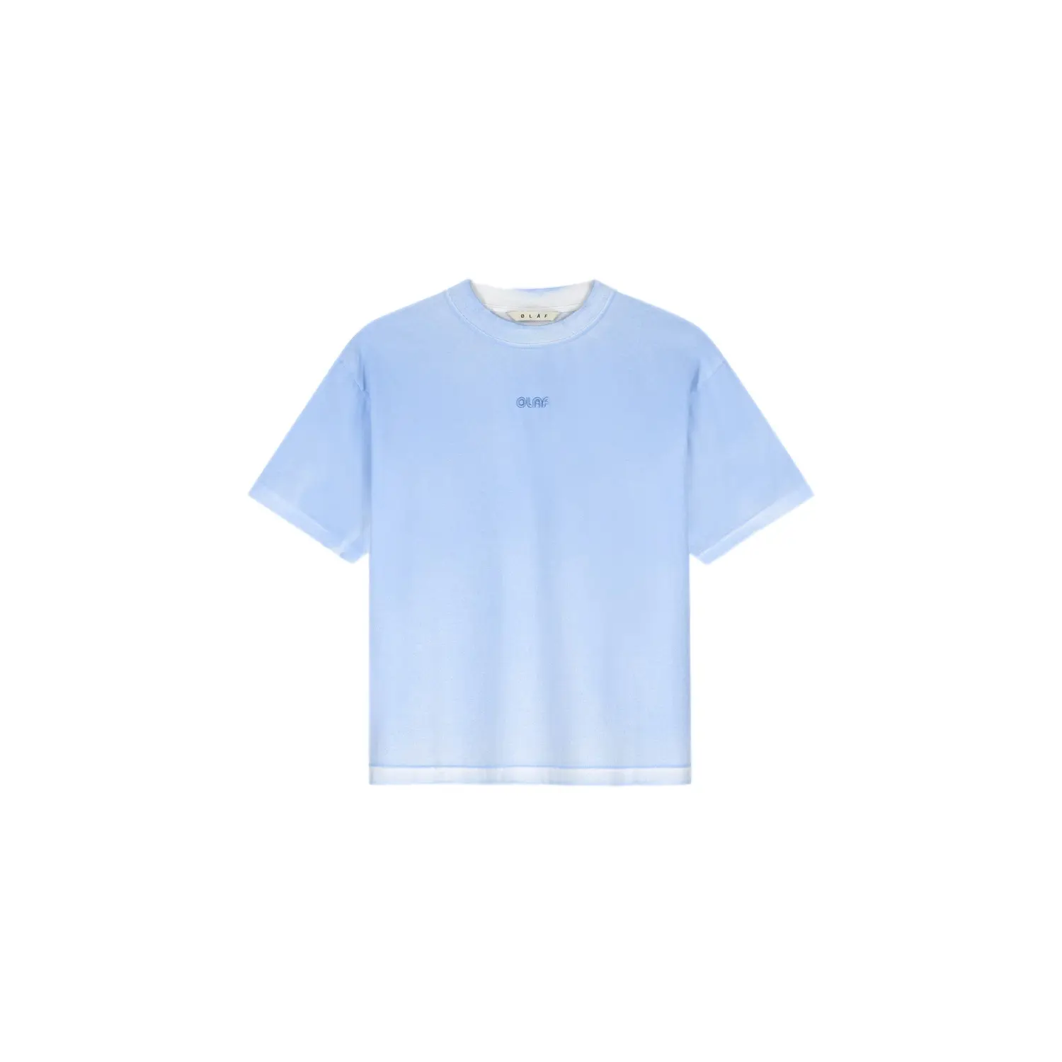 Boxy t-shirt voor dames Olaf Hussein Sprayed