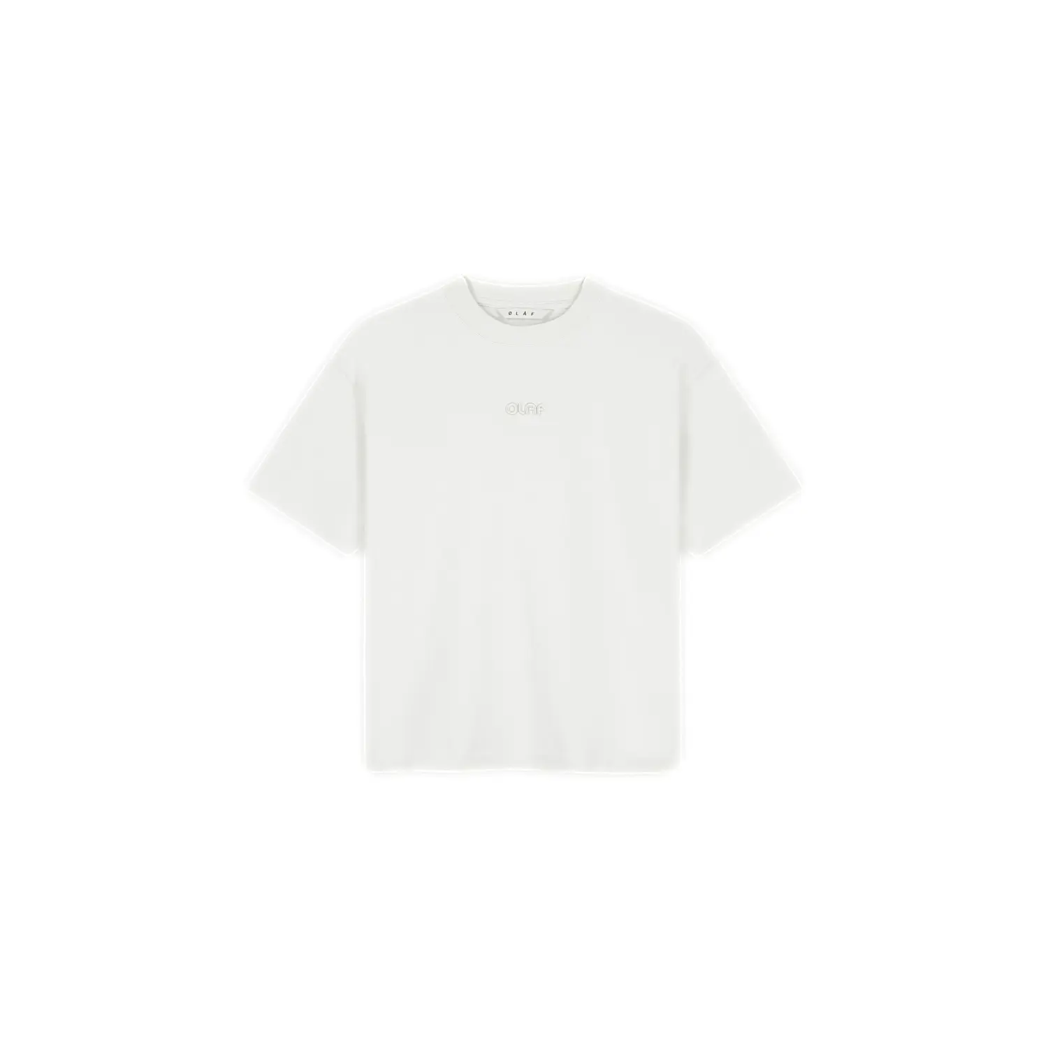 boxy T-shirt Olaf Hussein Rétro Logo