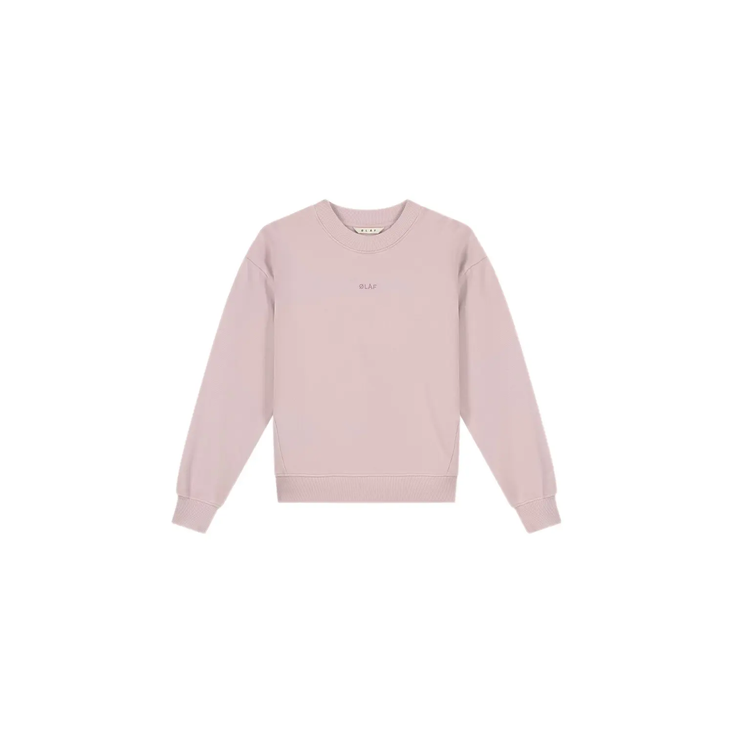 Vrouwelijke ronde hals verwashed sweatshirt Olaf Hussein Essentiel