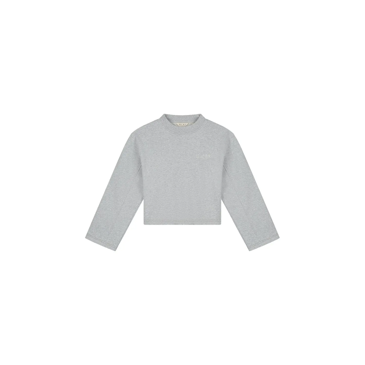 Sweater met ronde hals Olaf Hussein Contrasté Rétro Logo