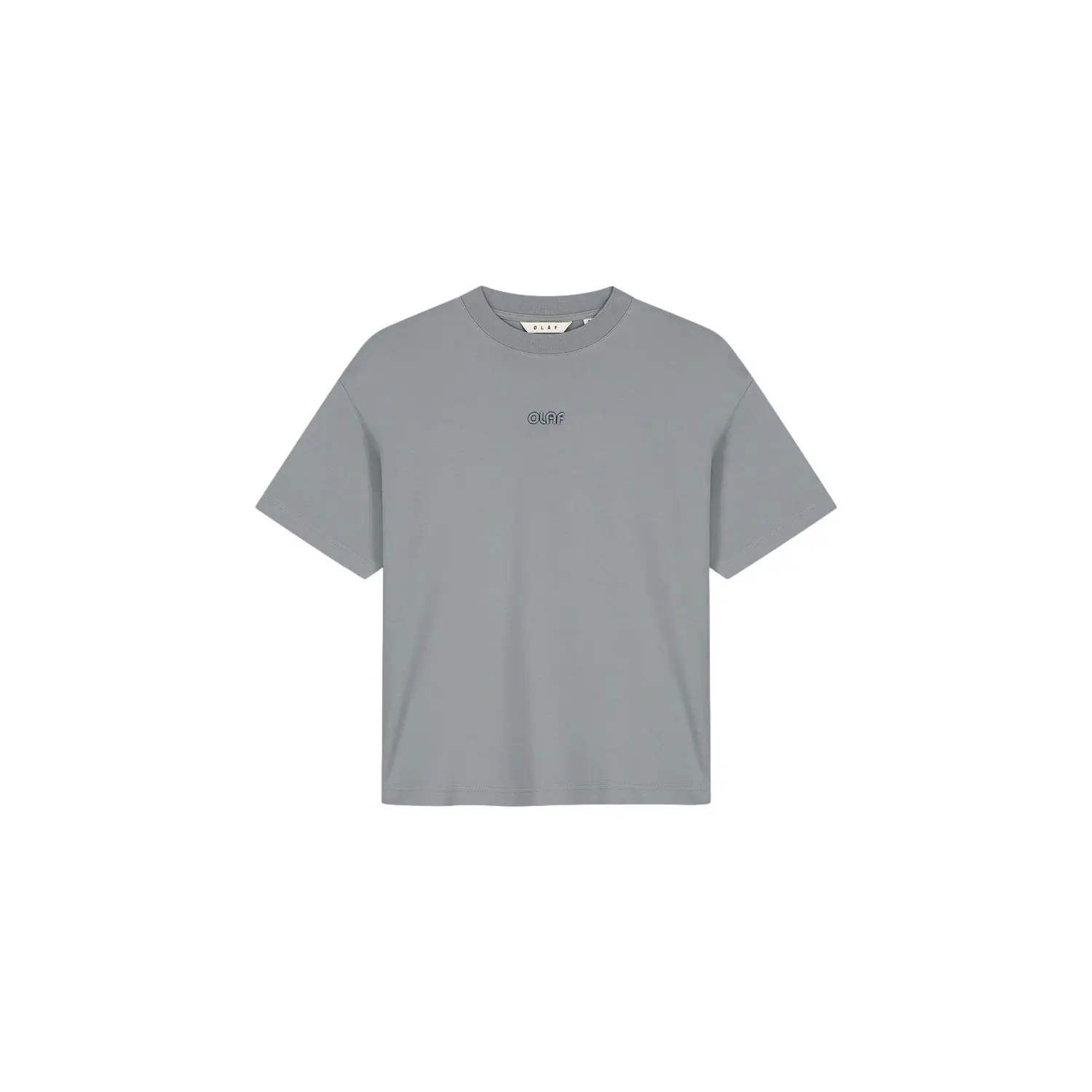 Boxy t-shirt voor dames Olaf Hussein Rétro Logo
