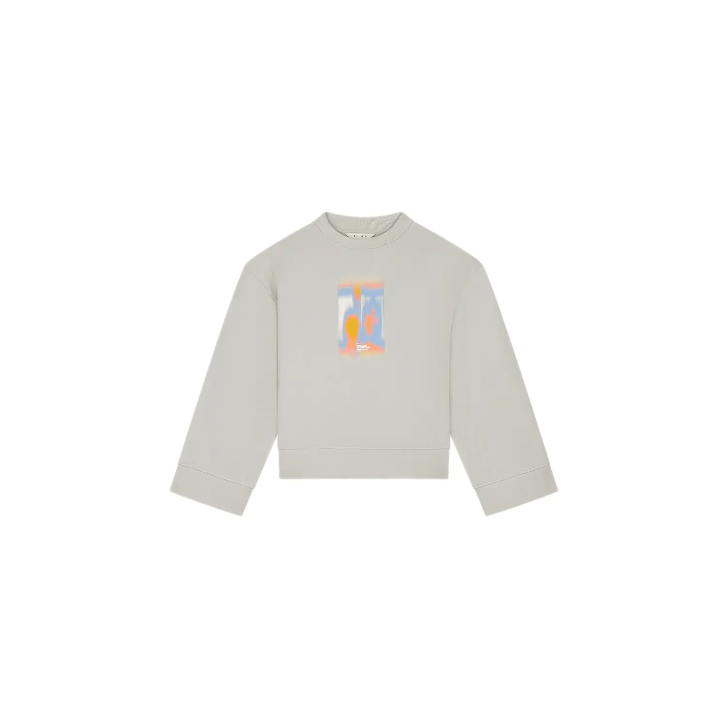 Sweater met ronde hals Olaf Hussein Brushstroke Graphic