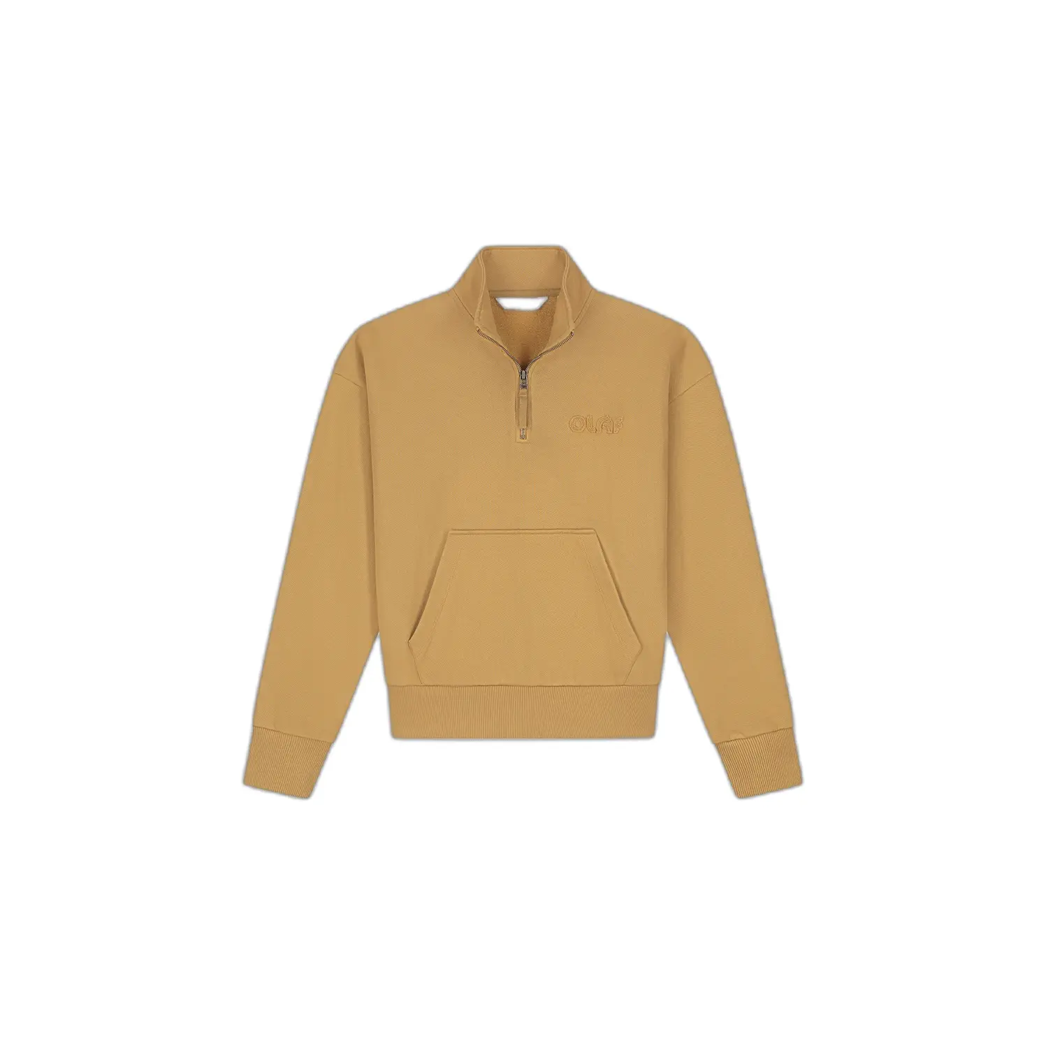Sweatshirt 1/2 Zip Women Olaf Hussein Rétro Logo