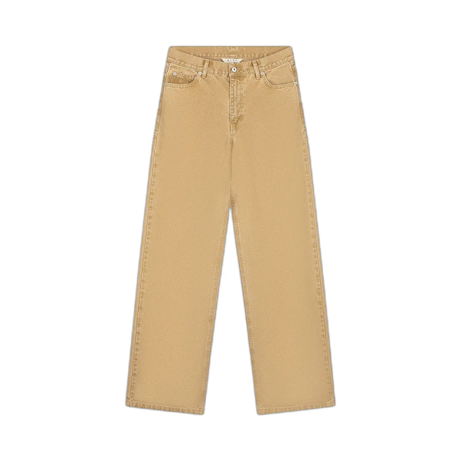 Verwaschene Baumwollhose Olaf Hussein Monogramme