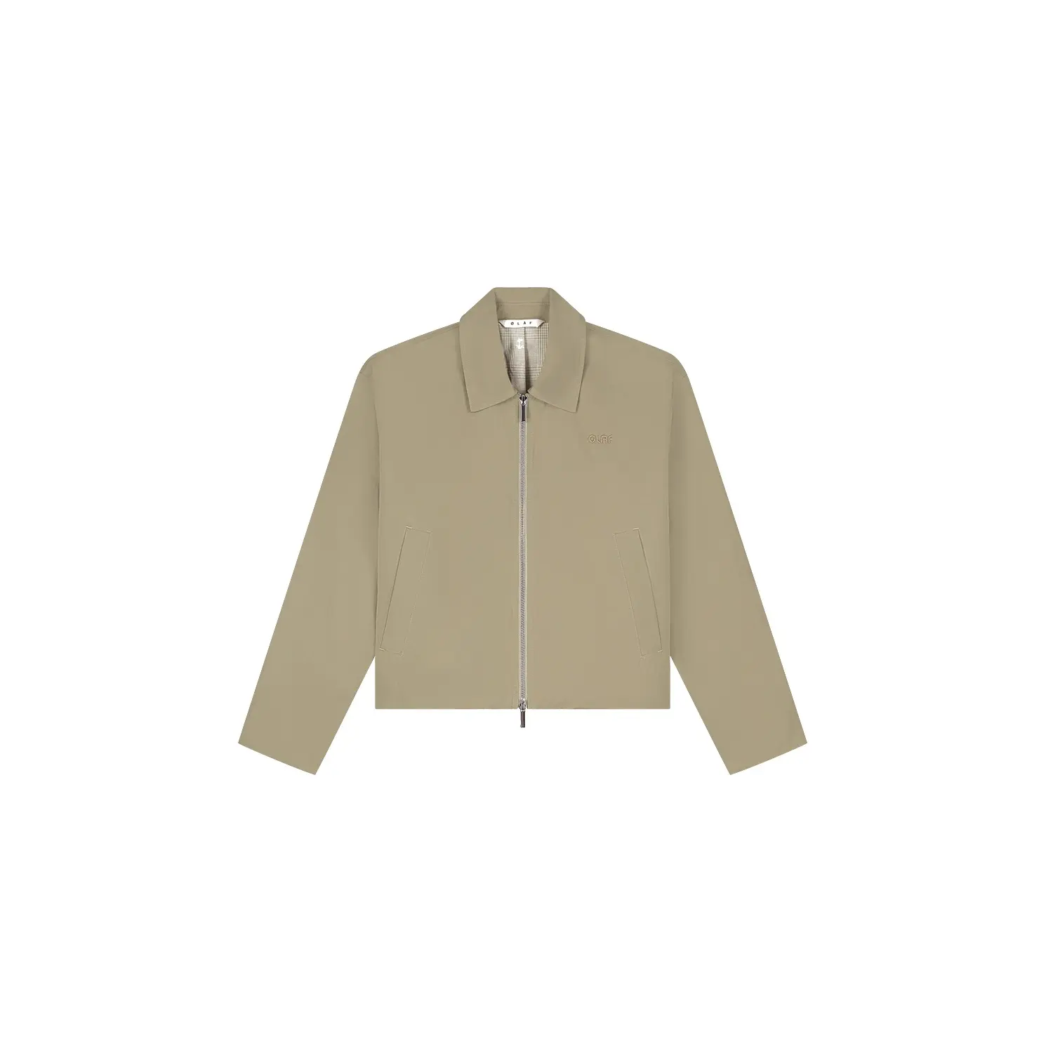 Damesjack met oversized rits Olaf Hussein Up