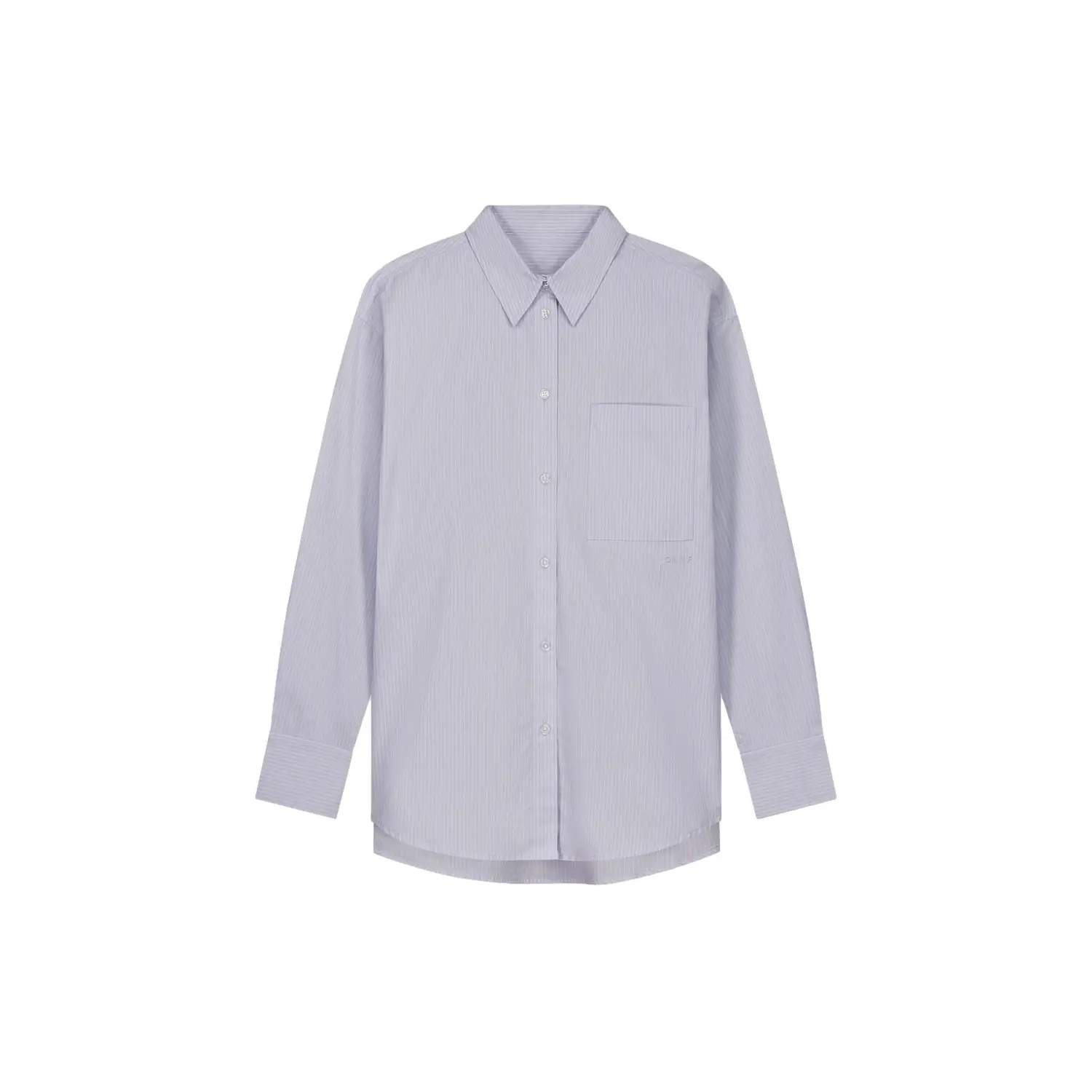 Gestreepte oversized blouse voor dames Olaf Hussein