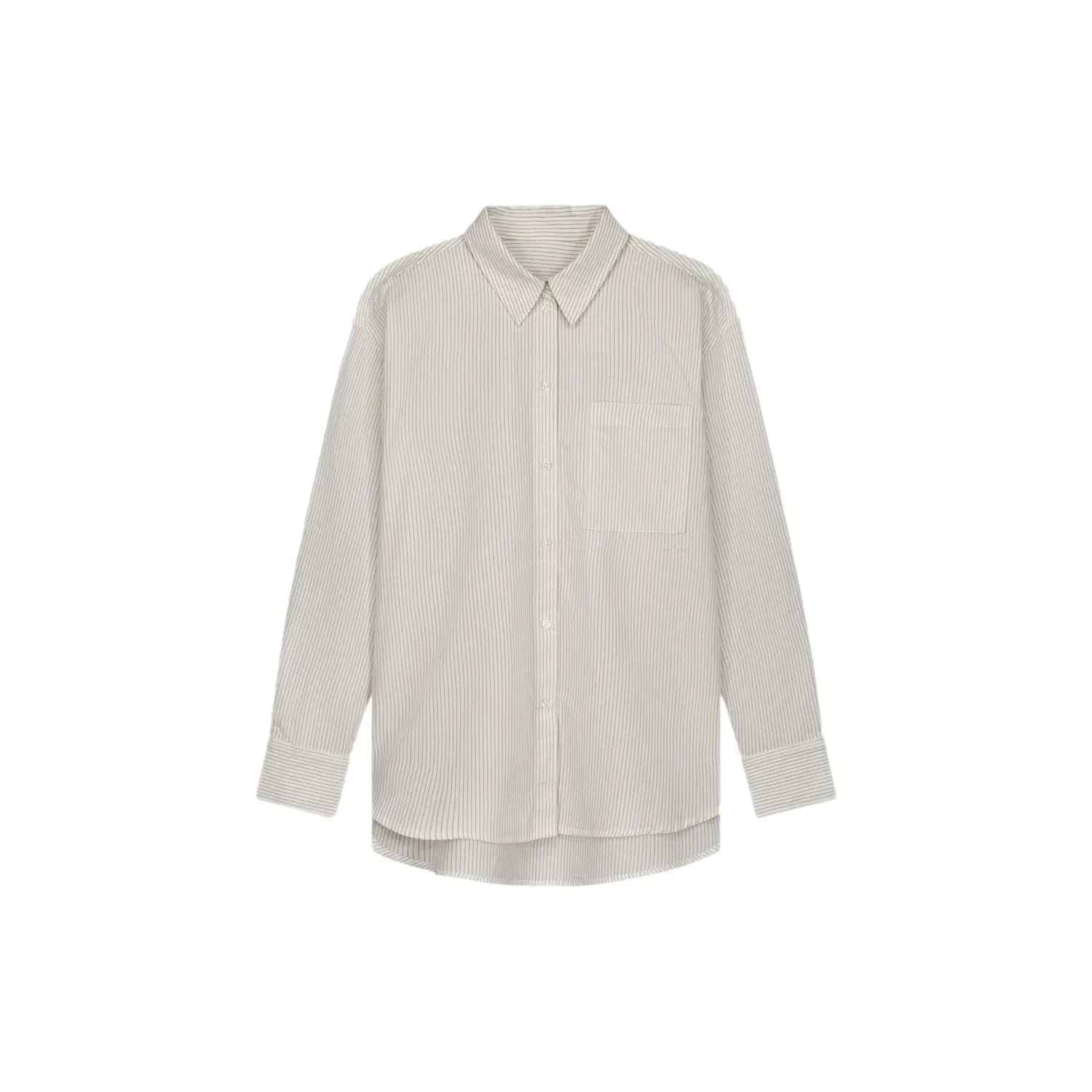 Gestreepte oversized blouse voor dames Olaf Hussein