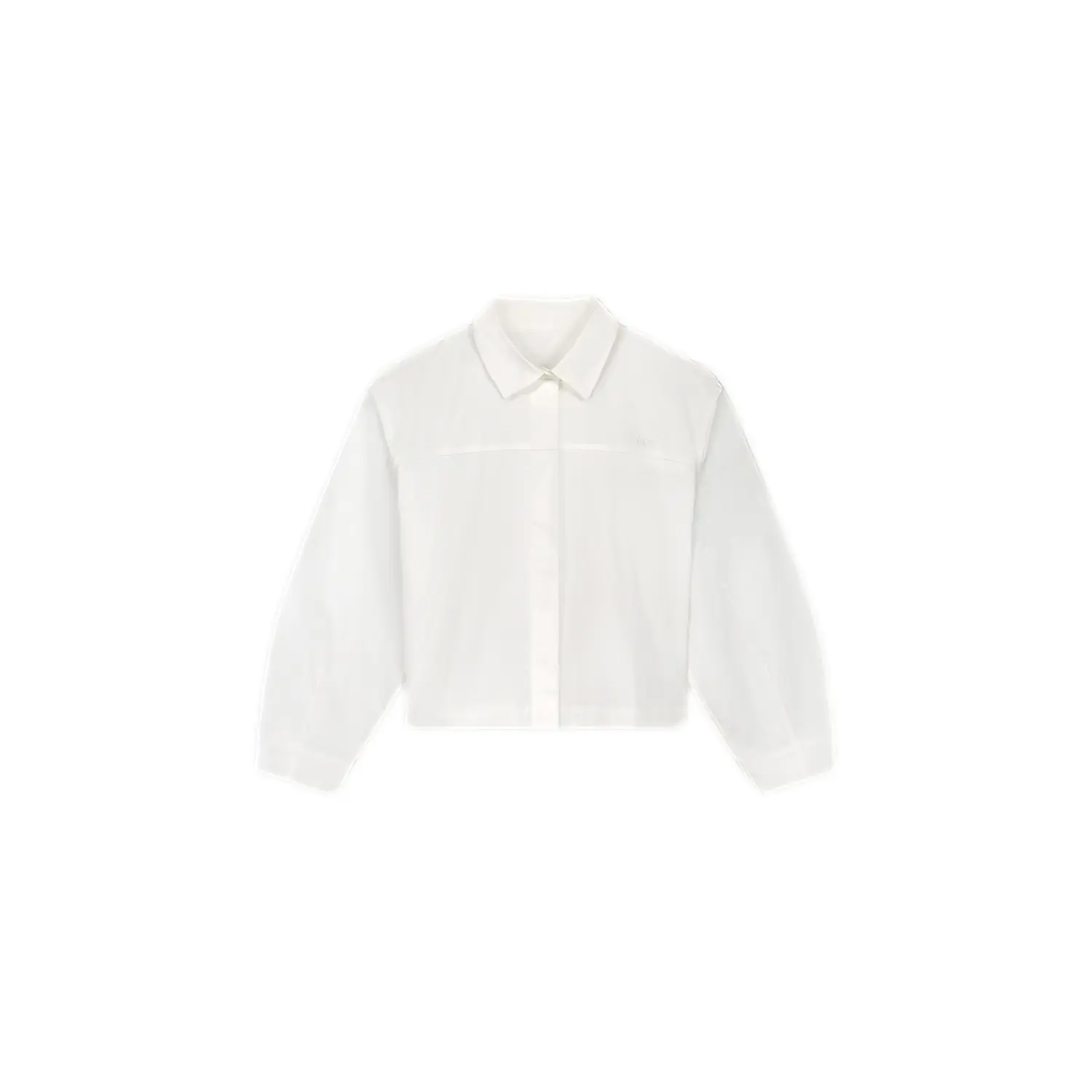 Boxy Shirt Dames Olaf Hussein Rétro Logo