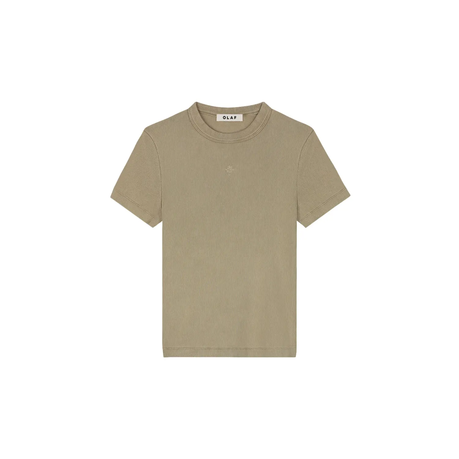 Dames-T-shirt gewassen Olaf Hussein Monogramme