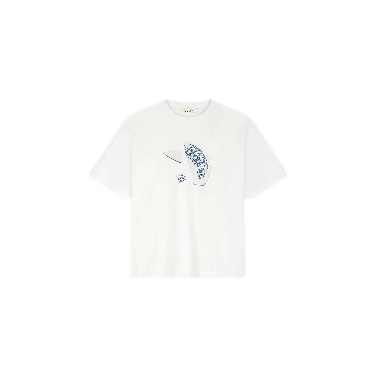T-shirt dames Olaf Hussein Broken Plate