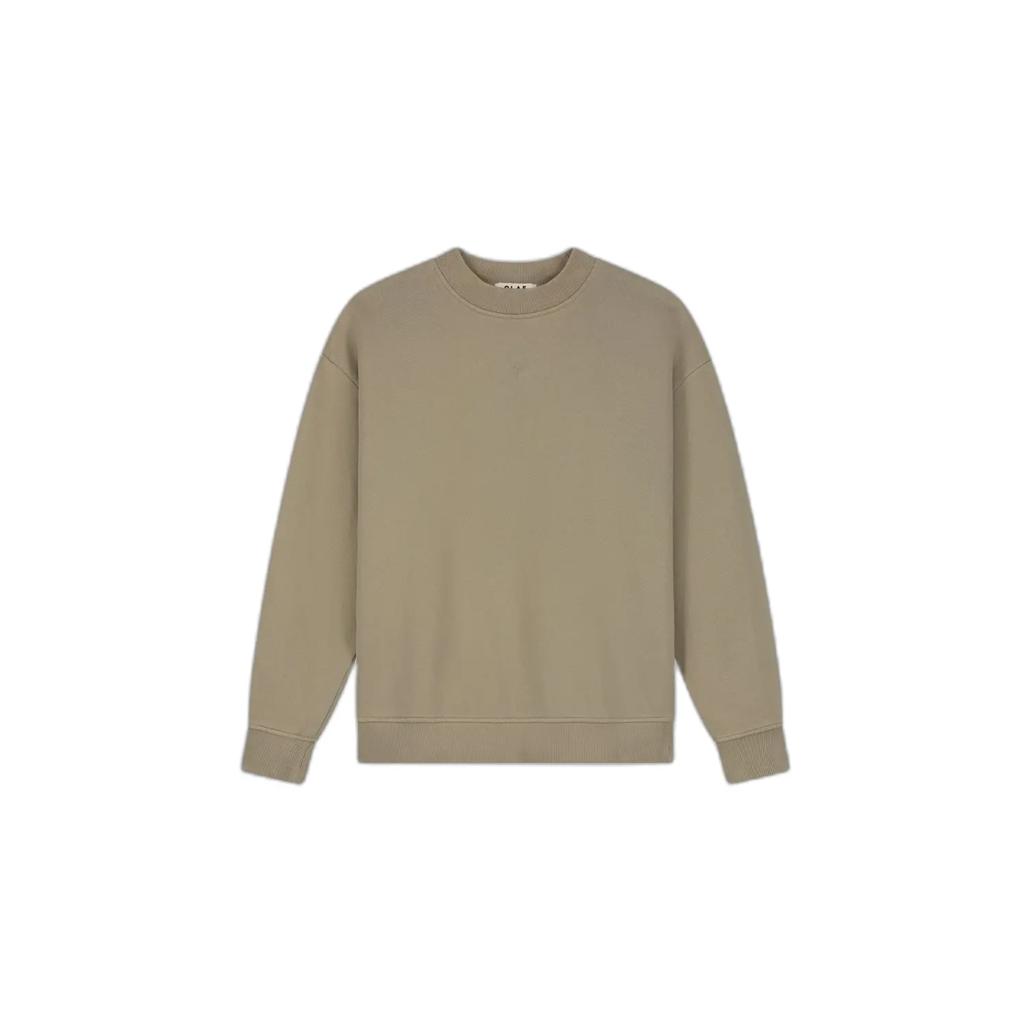 Ausgewaschener Rundhals-Sweatshirt für Damen Olaf Hussein Monogramme